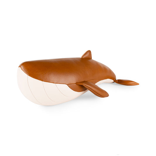 Bookend Whale Wave Tan