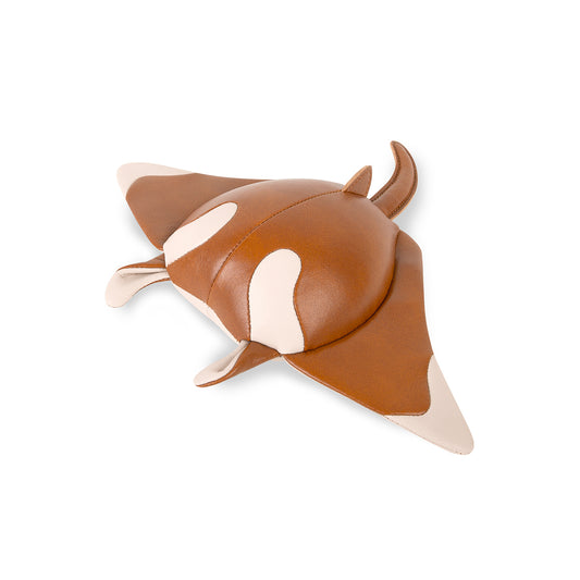 Zuny Paperweight Manta Tan