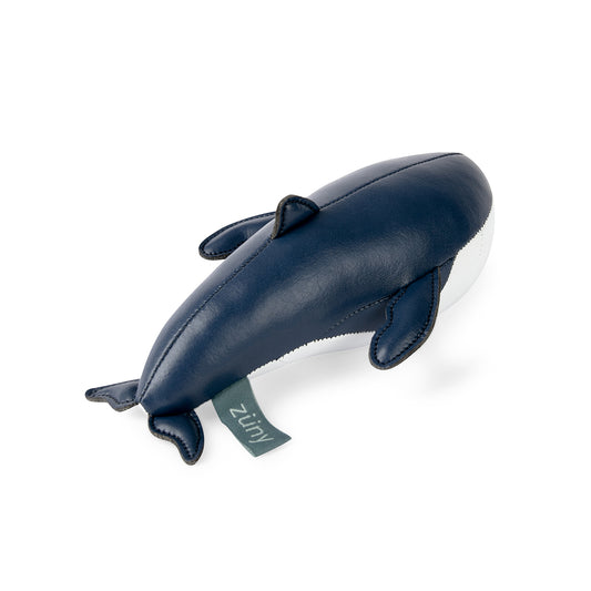 Zuny Paperweight Whale Wave Midnight Blue