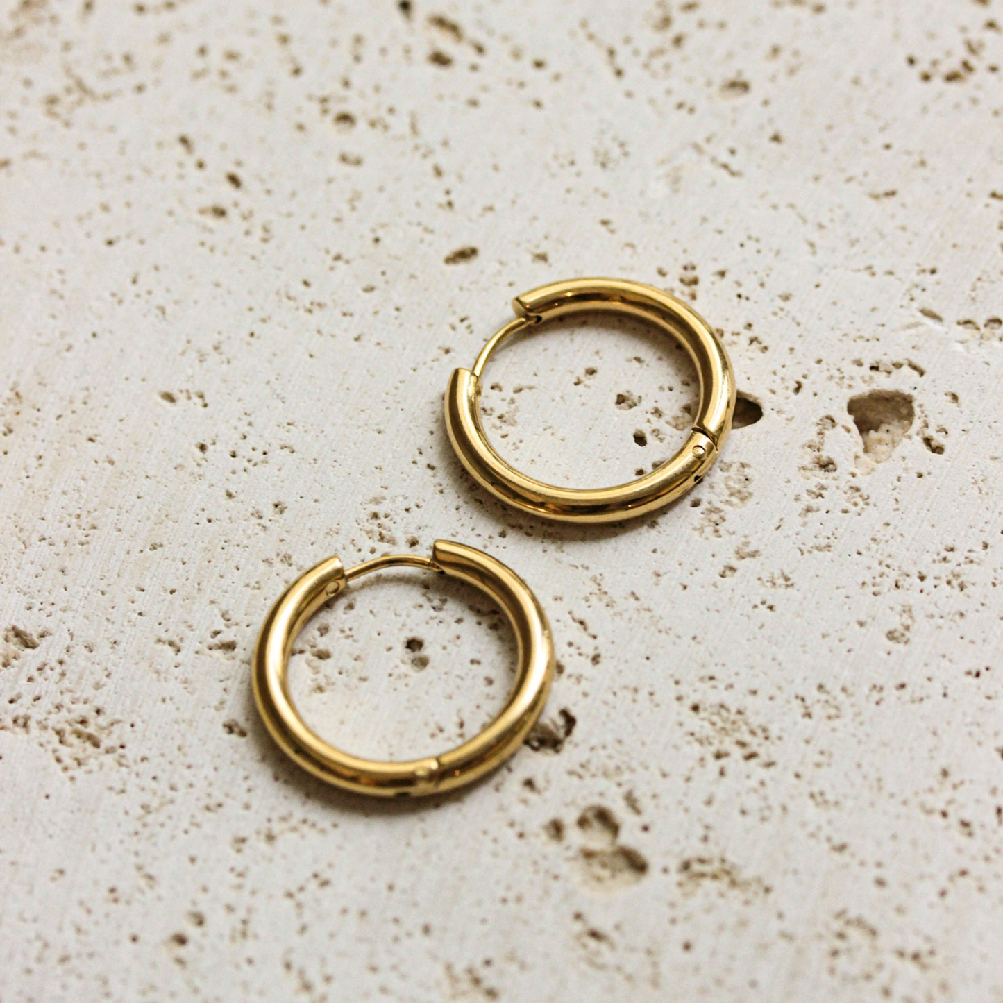 AEC Paris Earrings Indigo Tall Gold