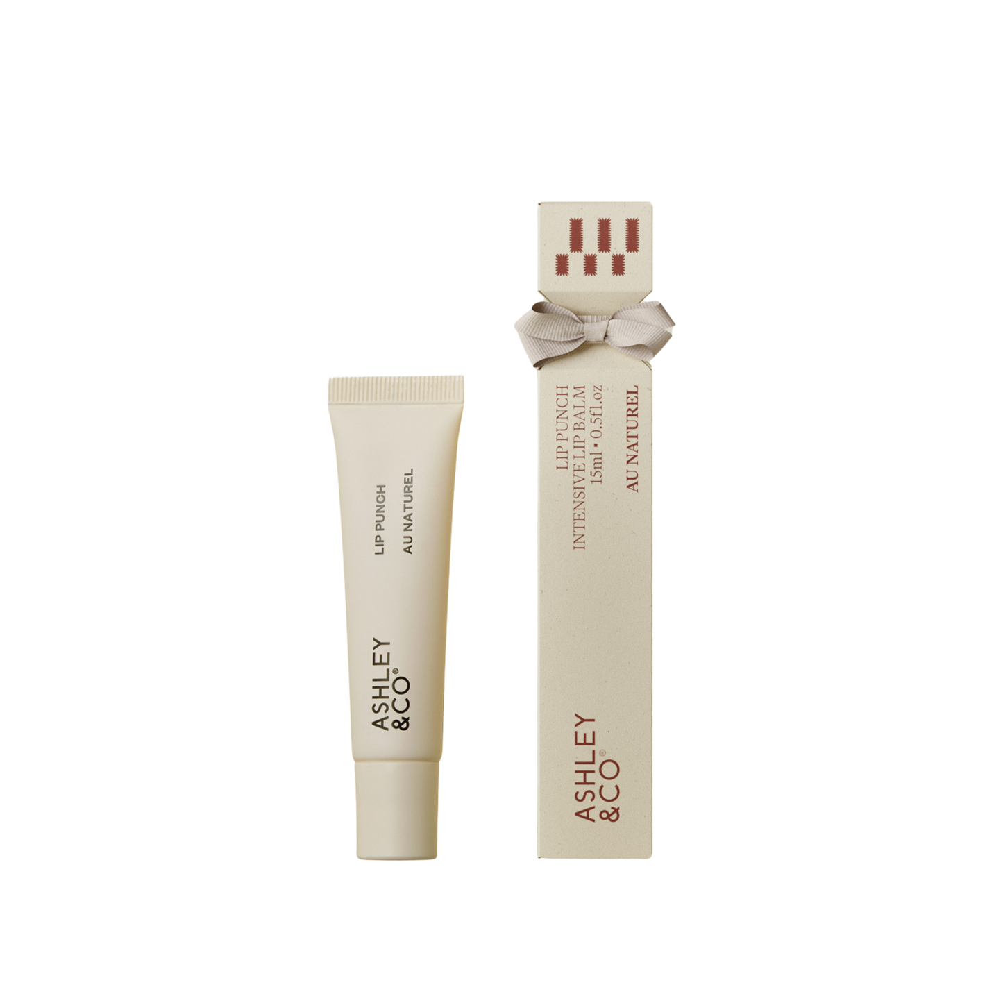 Ashley & Co Lip Punch 15ml Cracker Au Naturel Lip Balm Lip Balm