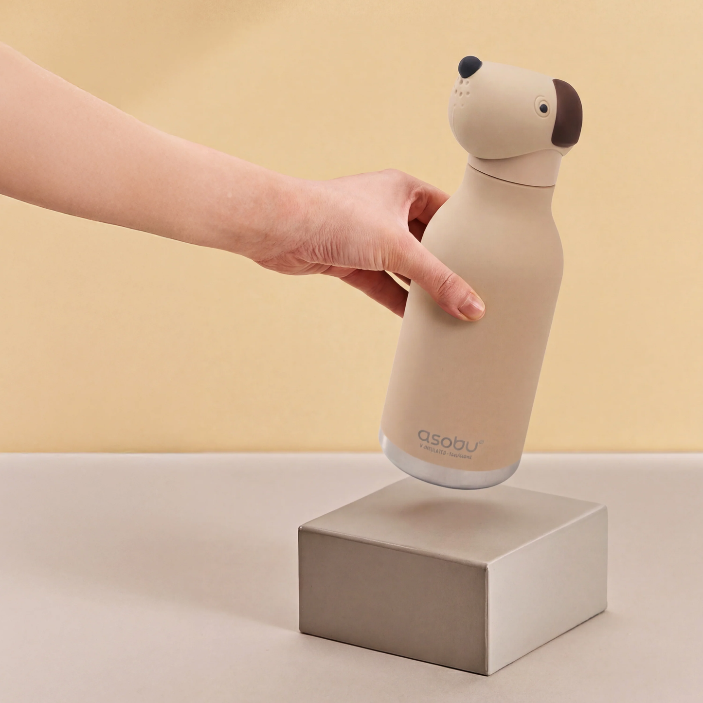 Asobu Bestie Bottle 460ml Brown Dog