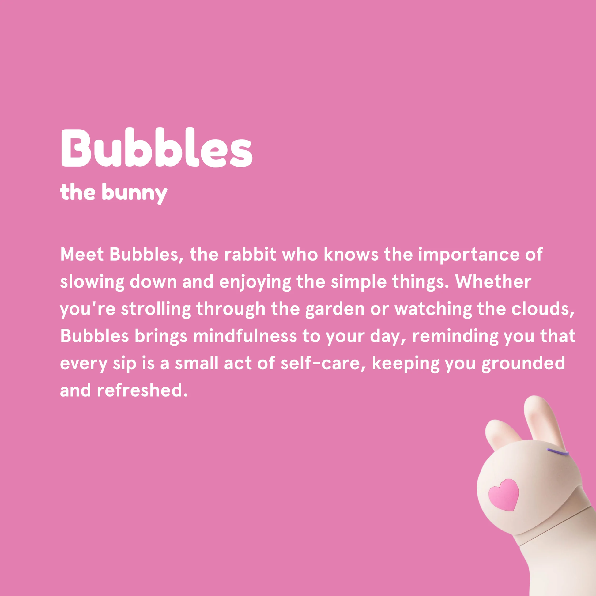 Asobu Bestie Bottle 460ml Bunny