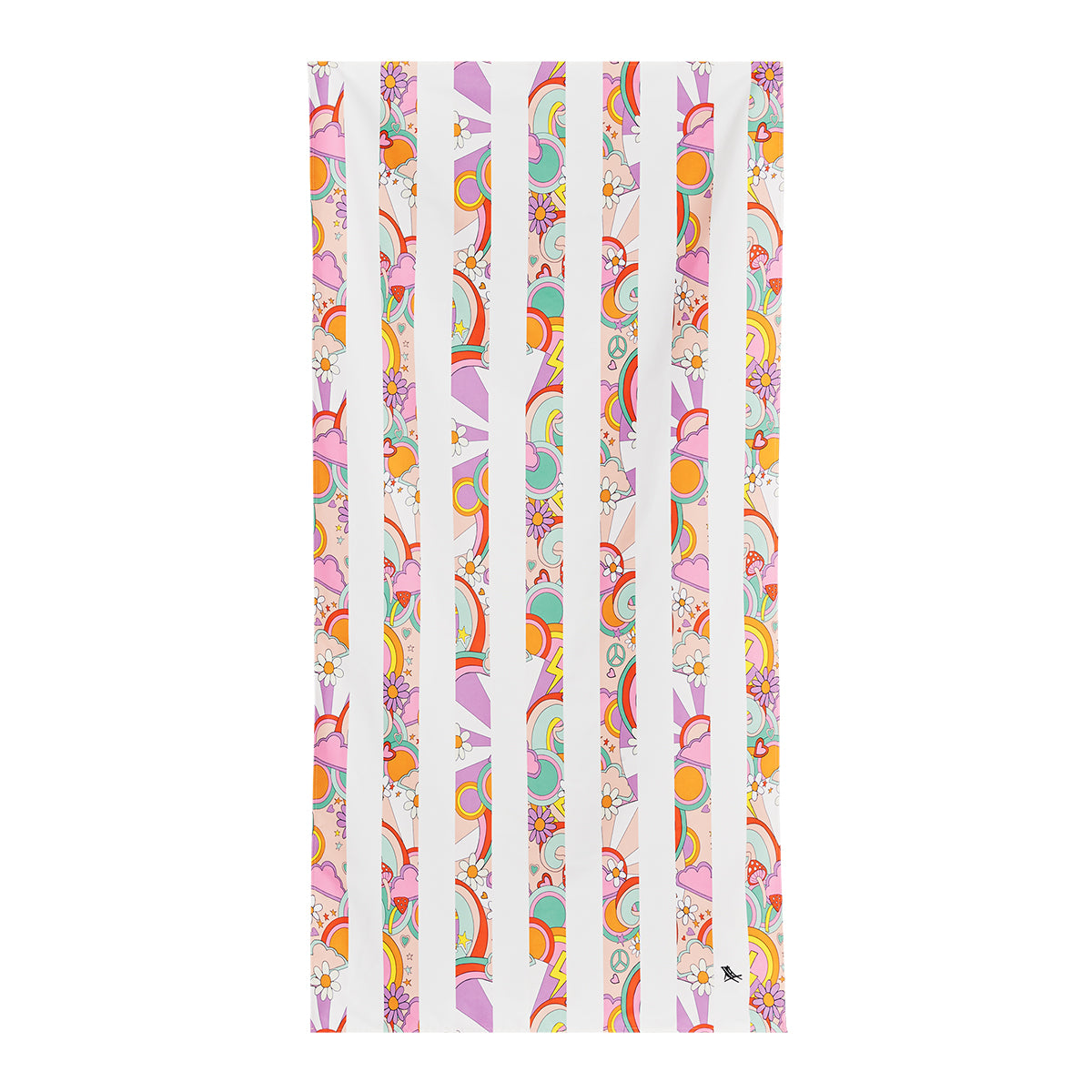 Dock & Bay Beach Towel Kids Collection M Pink Power 100% Recycled 100% Recycled