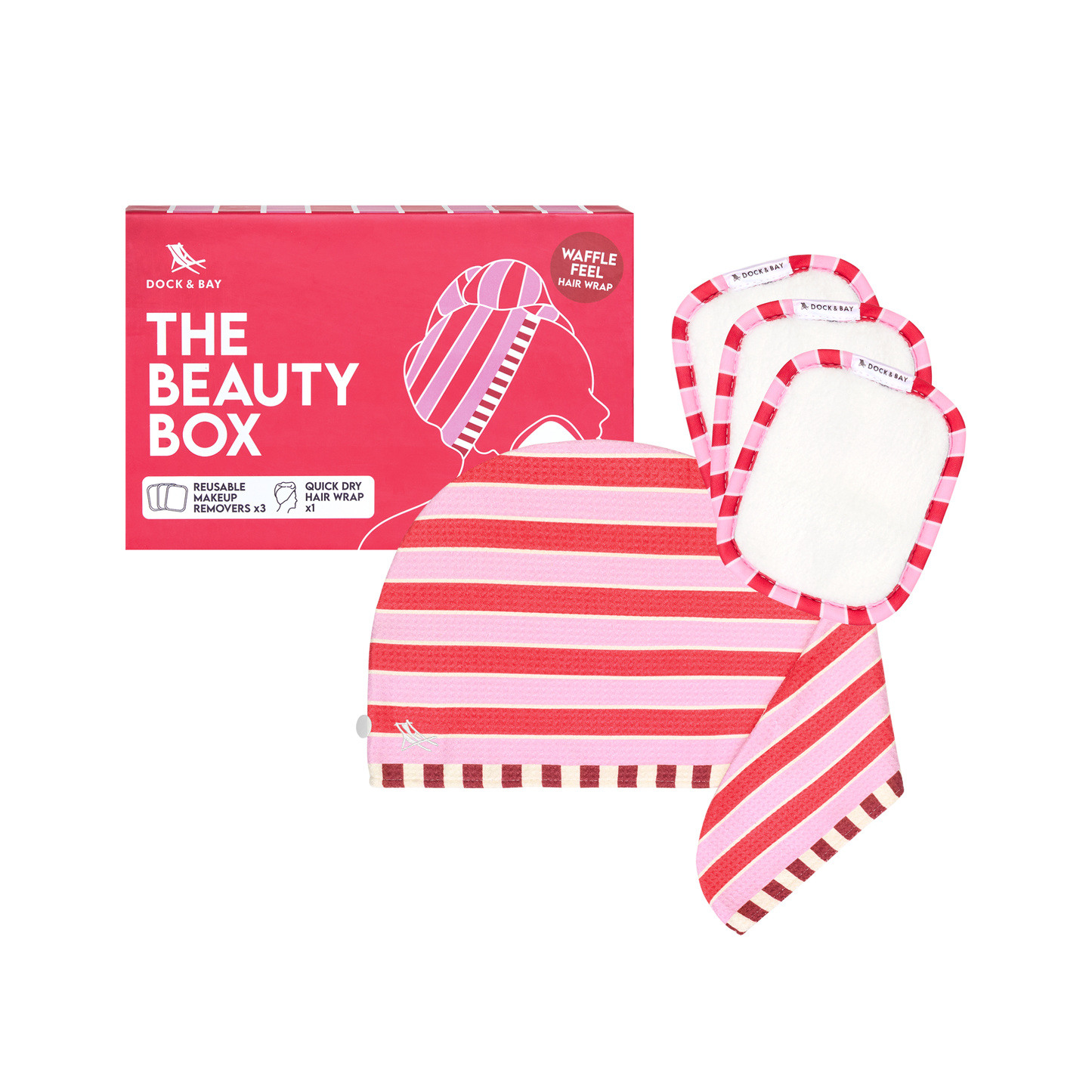 Dock & Bay The Beauty Box Cherry Bomb 100% Recycled 100% Recycled