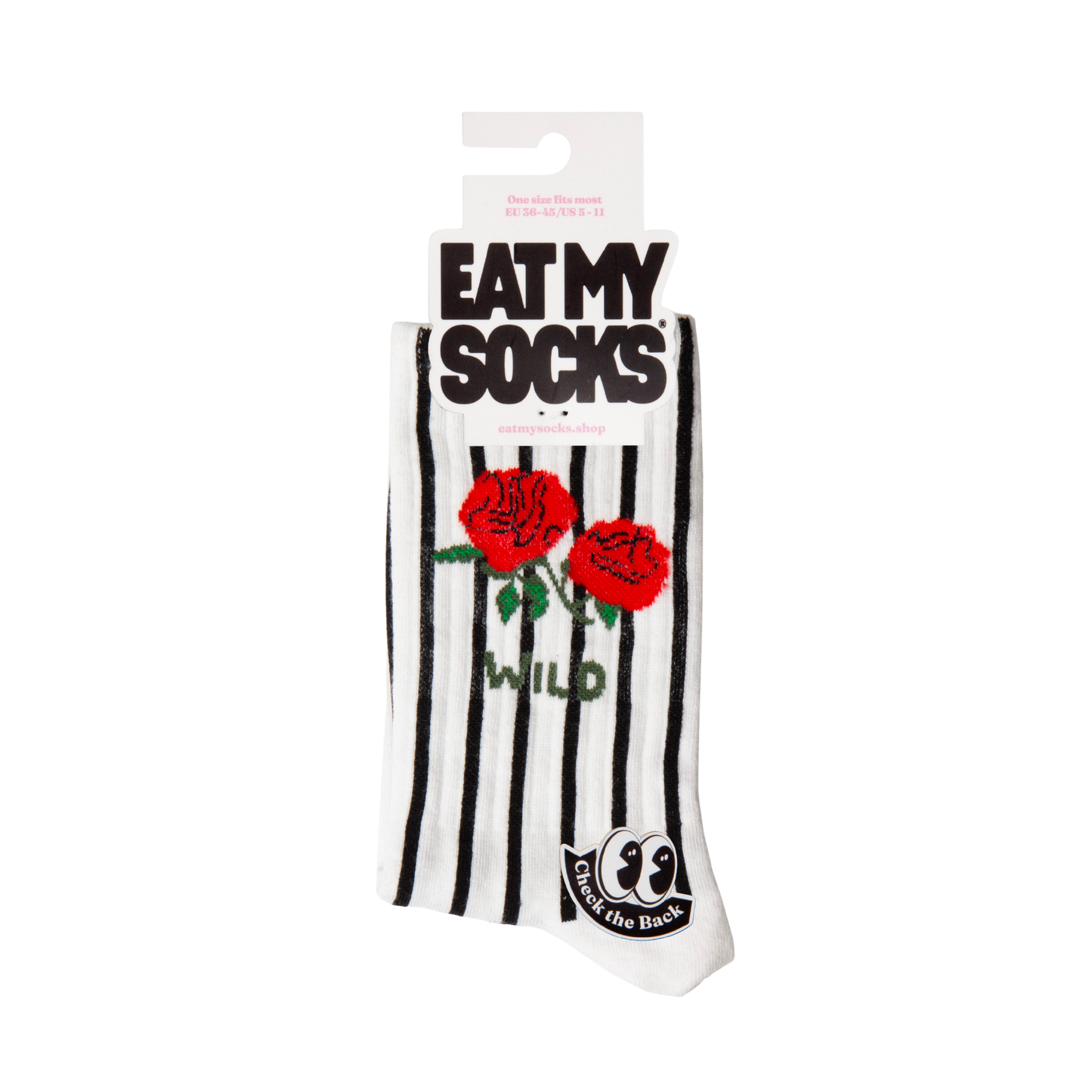 Eat My Socks Crew Socks Rose
