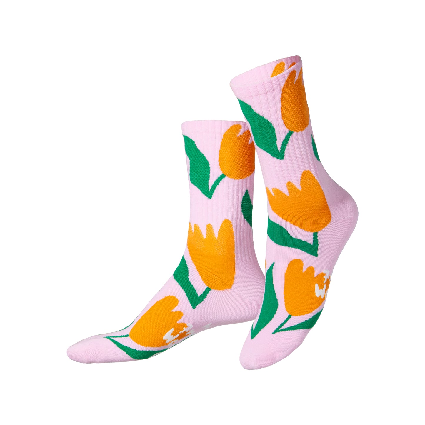 Eat My Socks Crew Socks Tulip