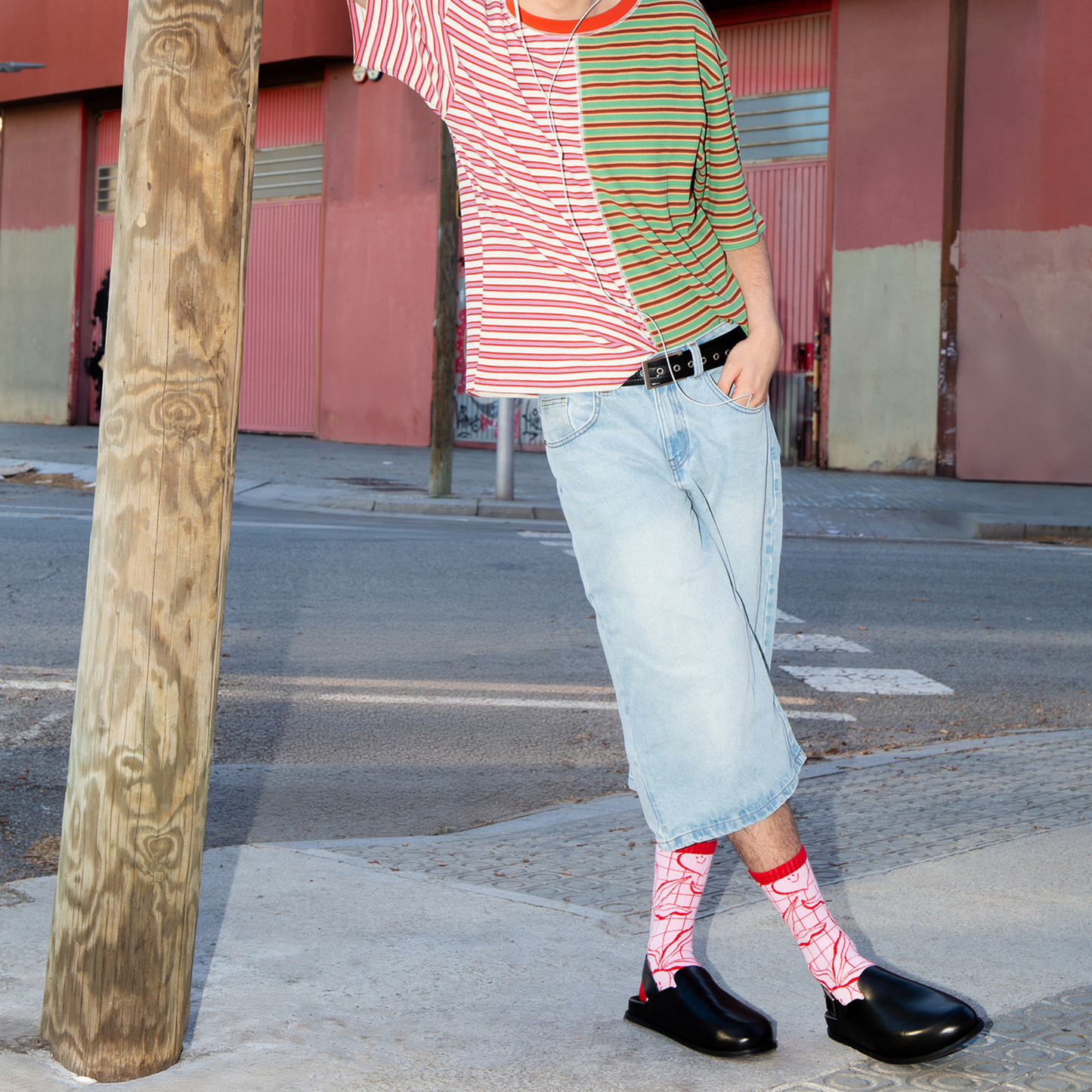 Eat My Socks Crew Socks Veggie