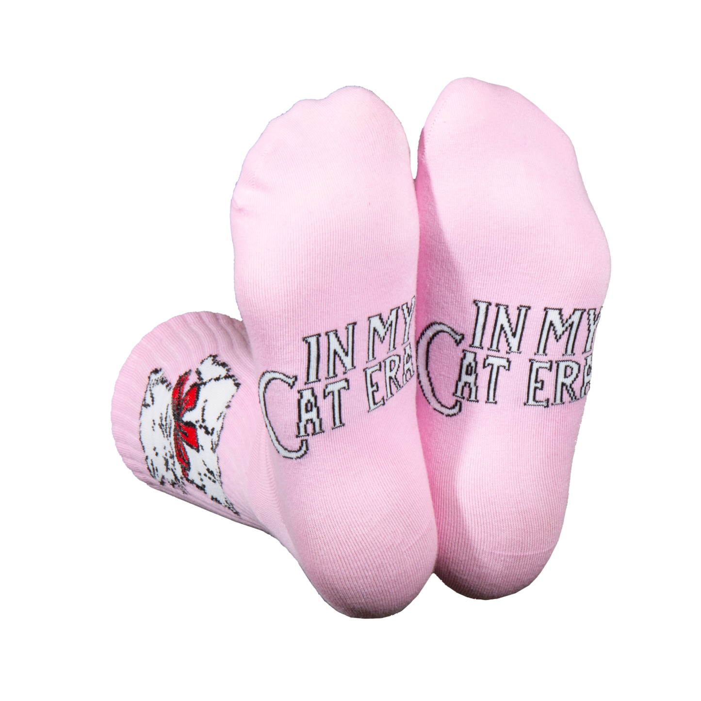 Eat My Socks Crew Socks Vintage Cat