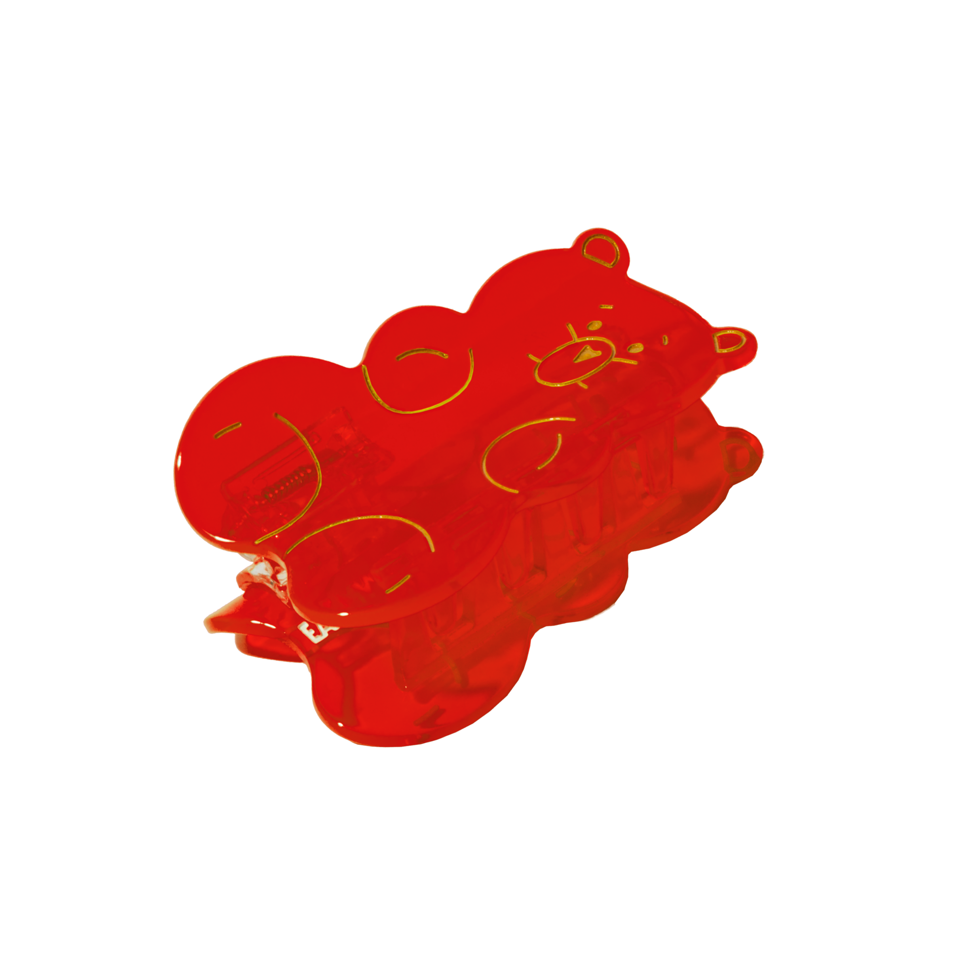 Eat My Socks Hair Claw Gummy Red