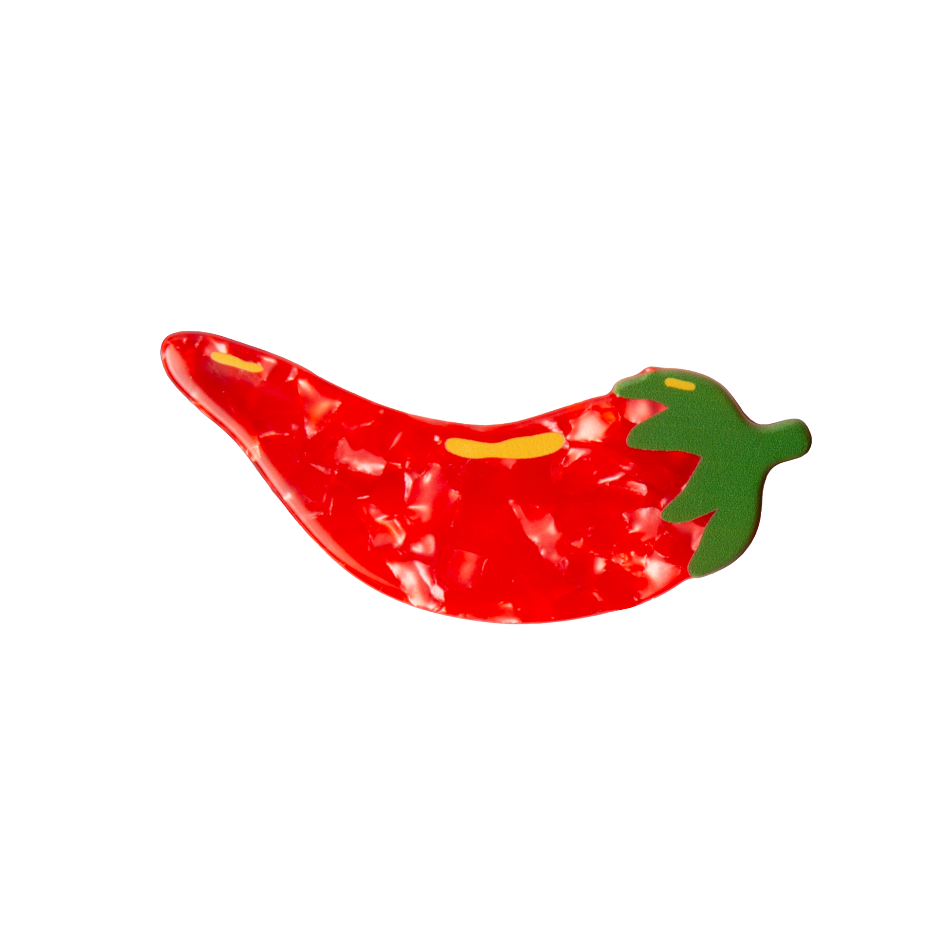 Eat My Socks Hair Clip Chili