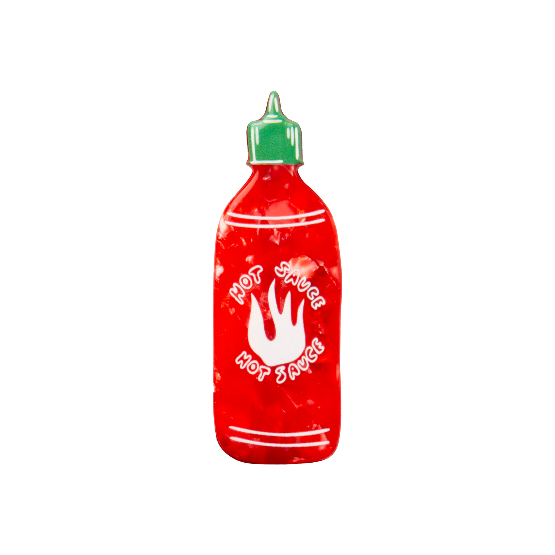 Eat My Socks Hair Clip Siracha