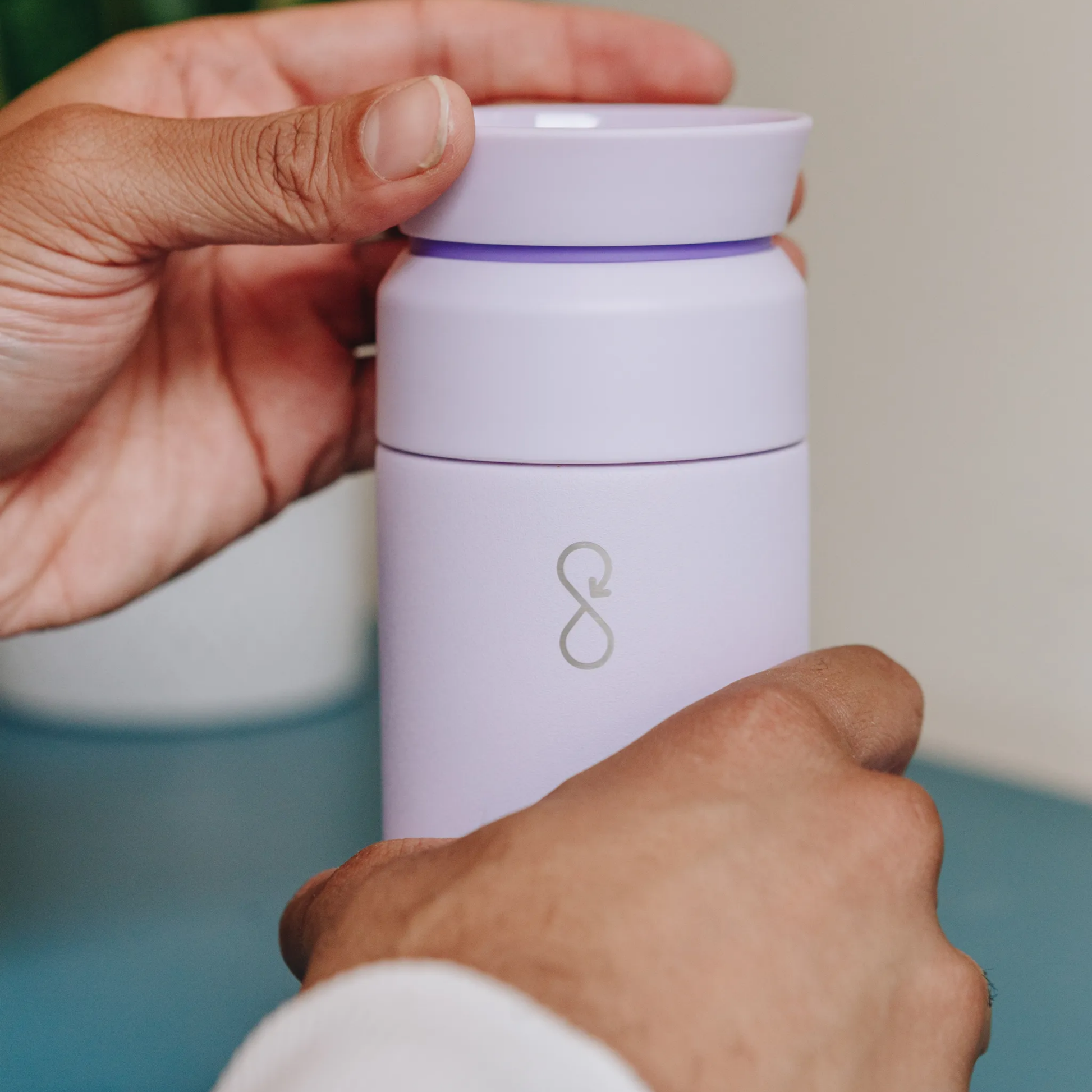 Ocean Bottle Brew Flask 350ml Lavender Haze Insulated Coffee Cup Insulated Coffee Cup