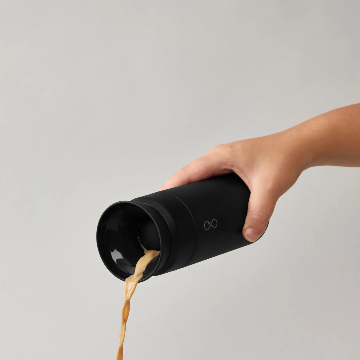 Ocean Bottle Brew Flask 350ml Obsidian Black Insulated Coffee Cup Insulated Coffee Cup