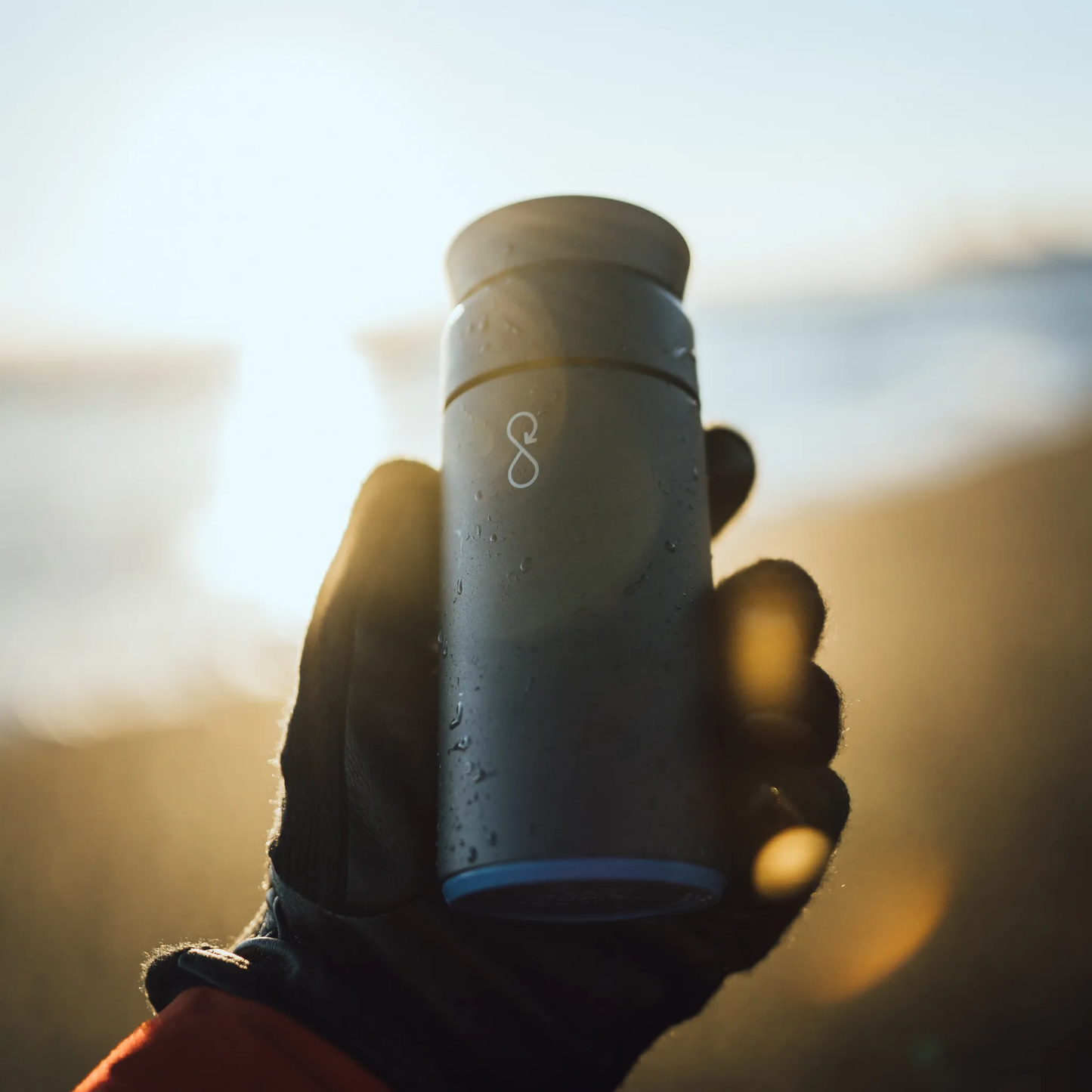 Ocean Bottle Brew Flask 350ml Ocean Blue Insulated Coffee Cup Insulated Coffee Cup