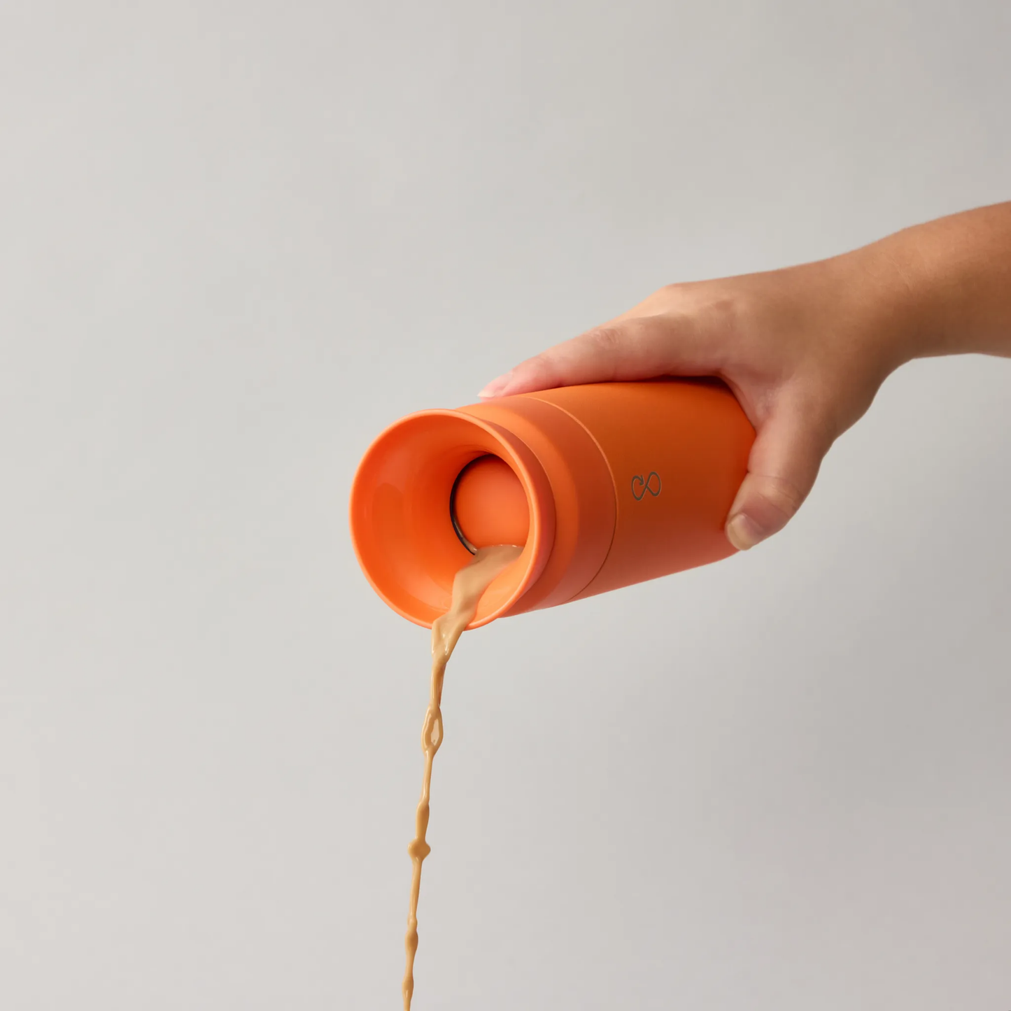 Ocean Bottle Brew Flask 350ml Sun Orange Insulated Coffee Cup Insulated Coffee Cup