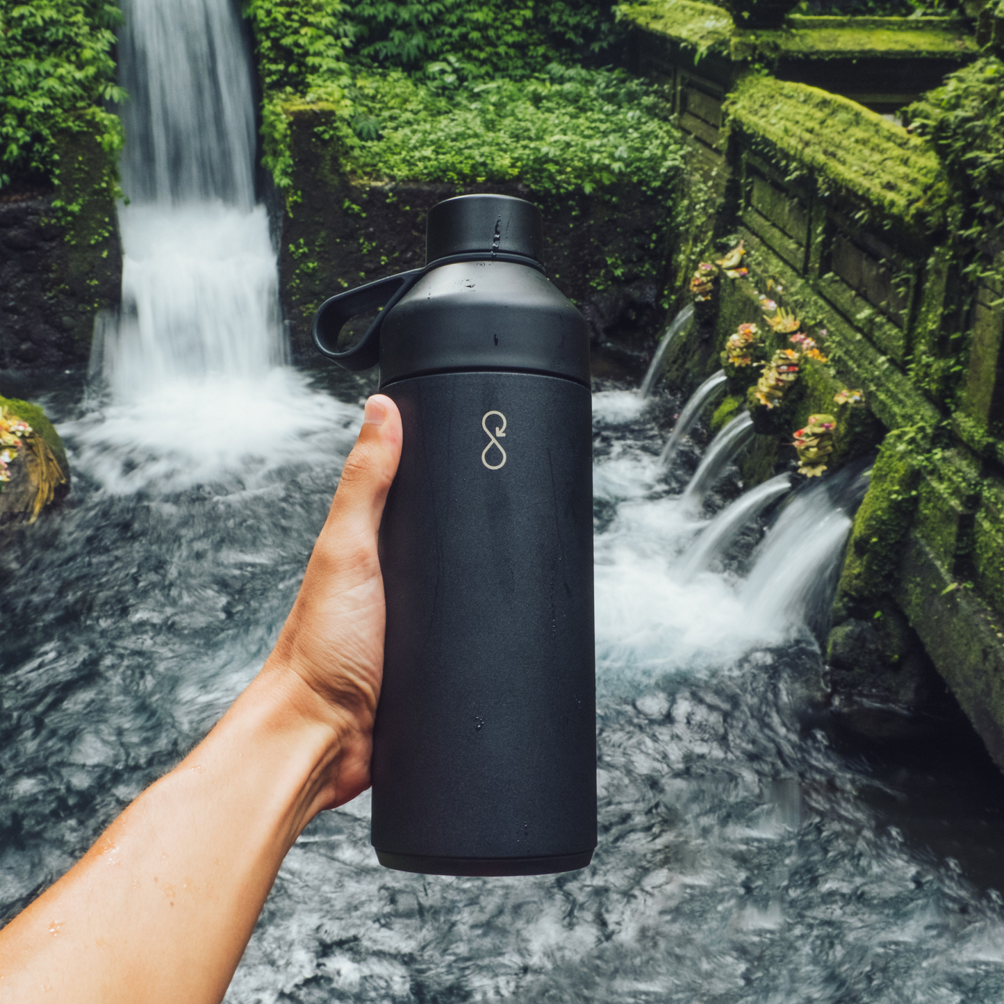 Ocean Bottle Original 1000ml Obsidian Black Insulated Water Bottle Insulated Water Bottle
