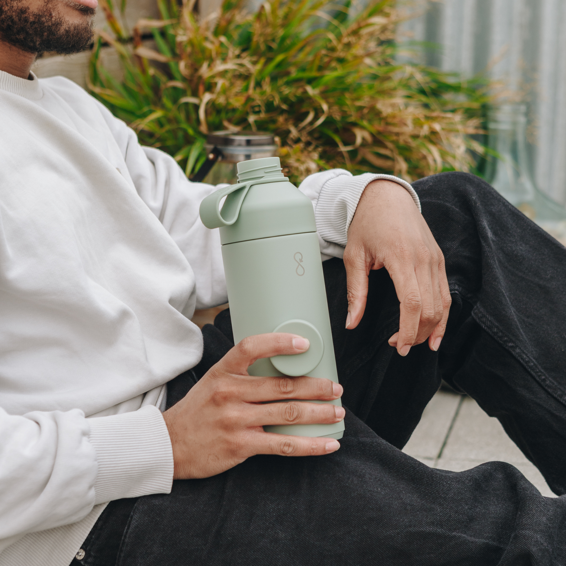 Ocean Bottle Original 1000ml Shale Green Insulated Water Bottle Insulated Water Bottle