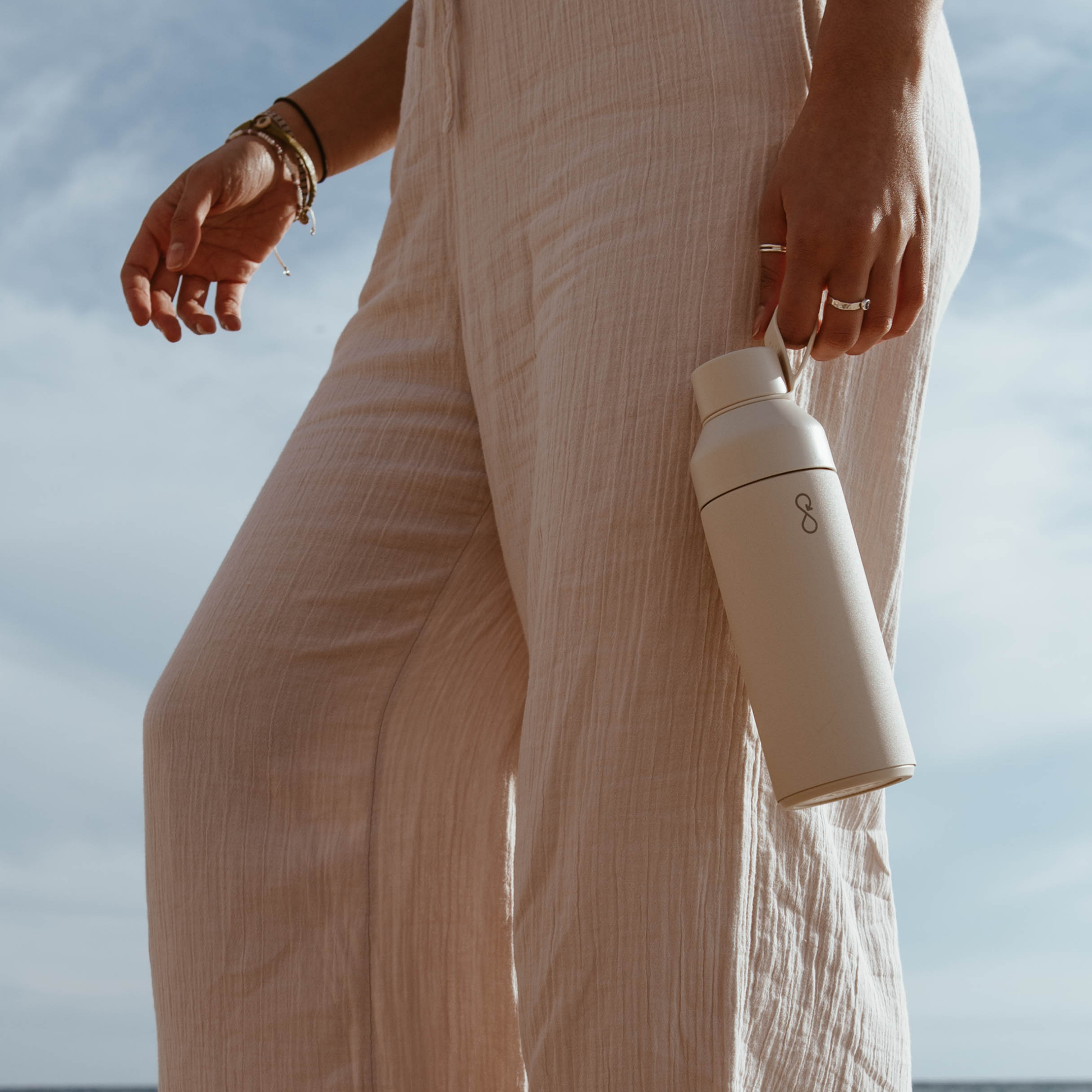 Ocean Bottle Original 500ml Sand Stone Insulated Water Bottle Insulated Water Bottle