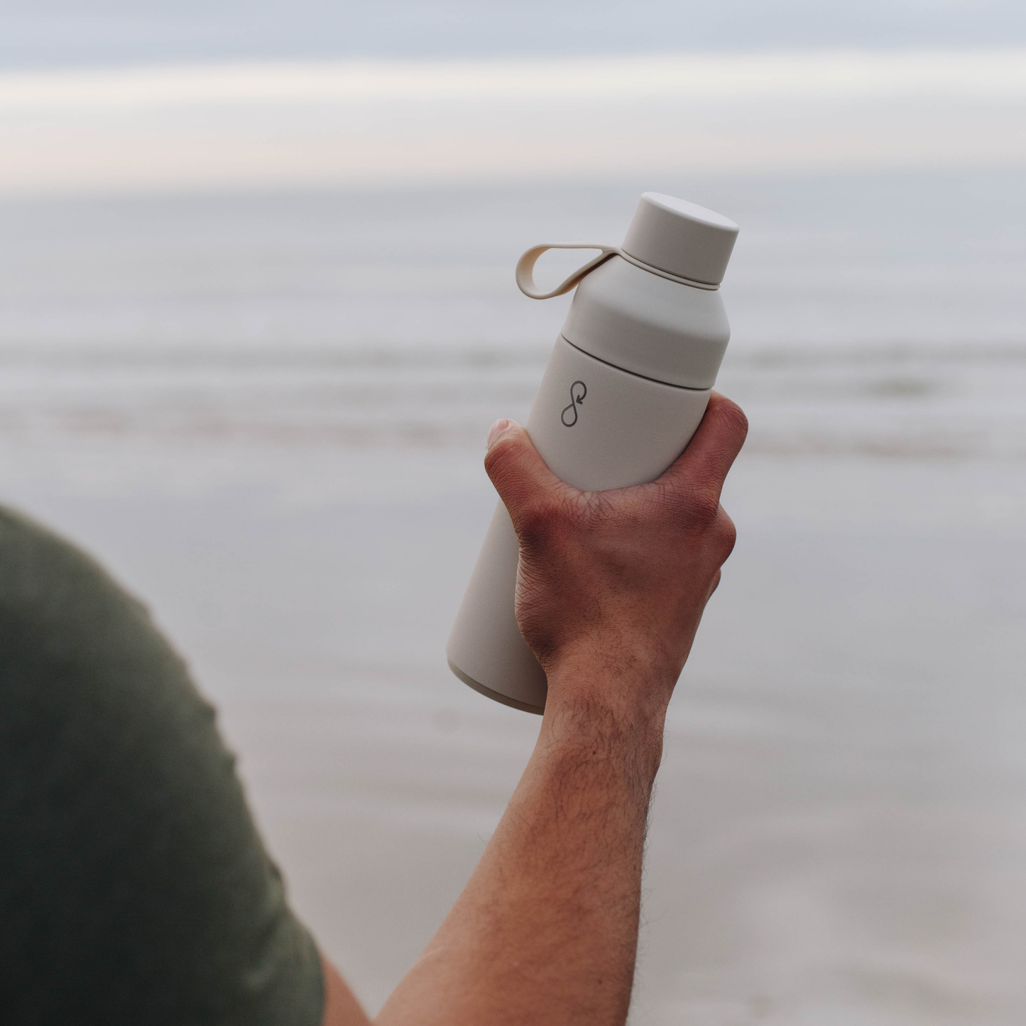 Ocean Bottle Original 500ml Sand Stone Insulated Water Bottle Insulated Water Bottle