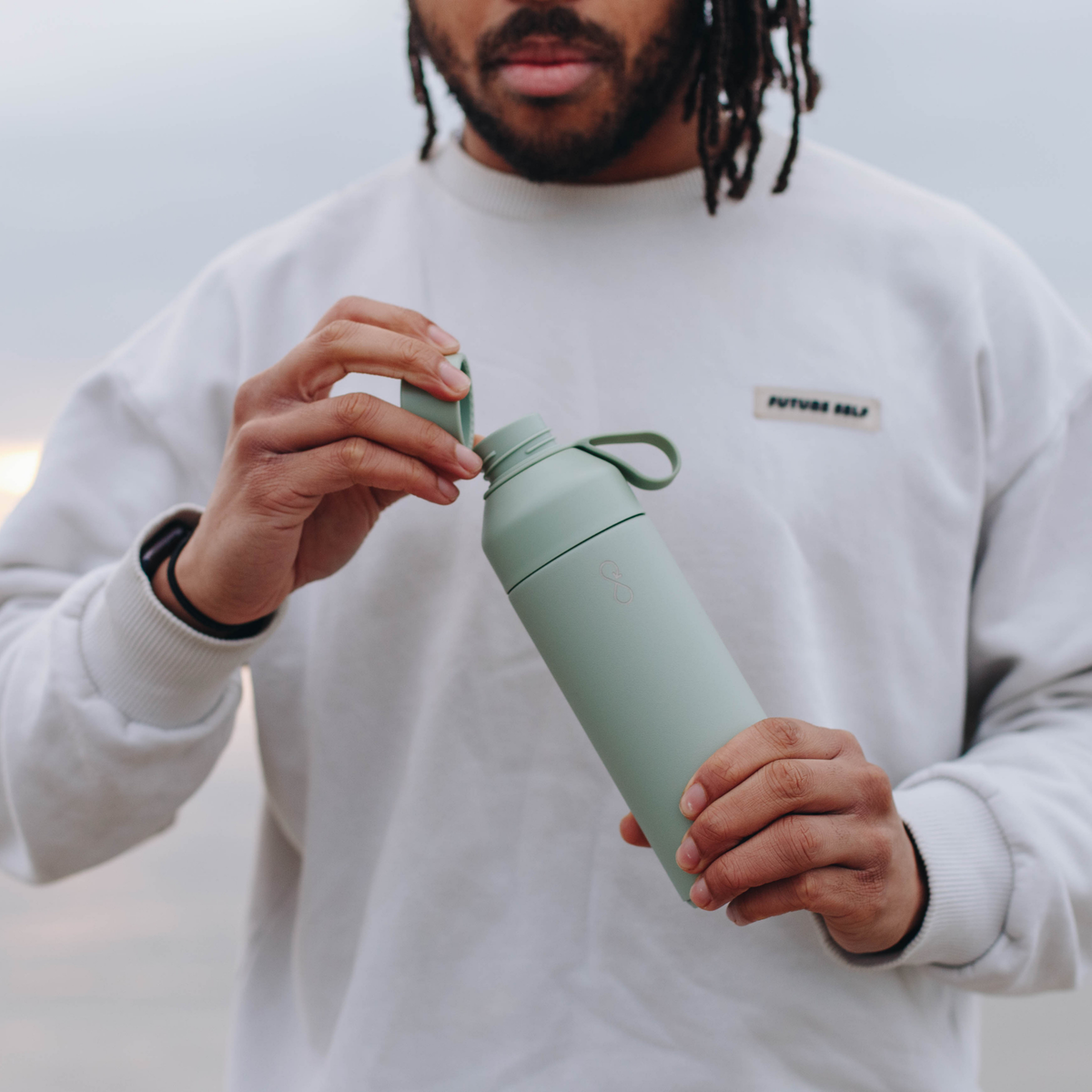 Ocean Bottle Original 500ml Shale Green Insulated Water Bottle Insulated Water Bottle