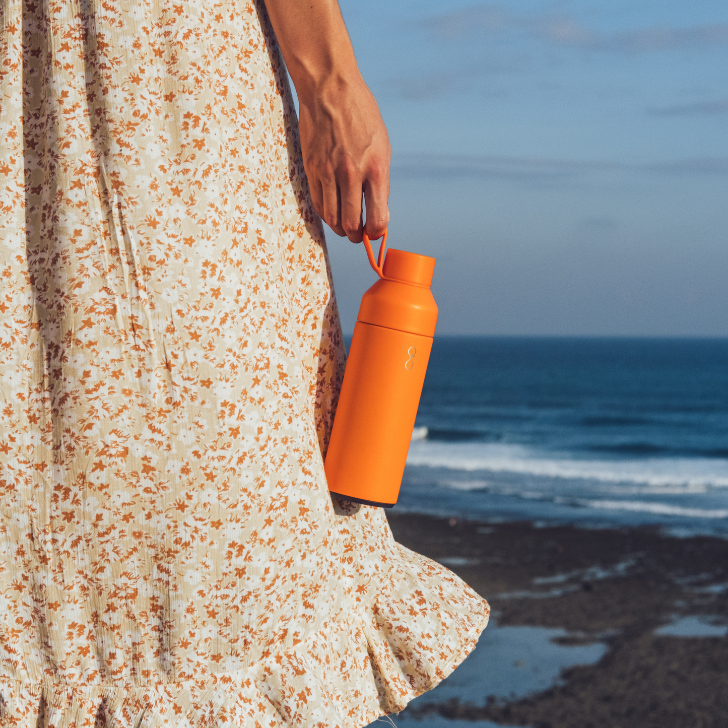 Ocean Bottle Original 500ml Sun Orange Insulated Water Bottle Insulated Water Bottle