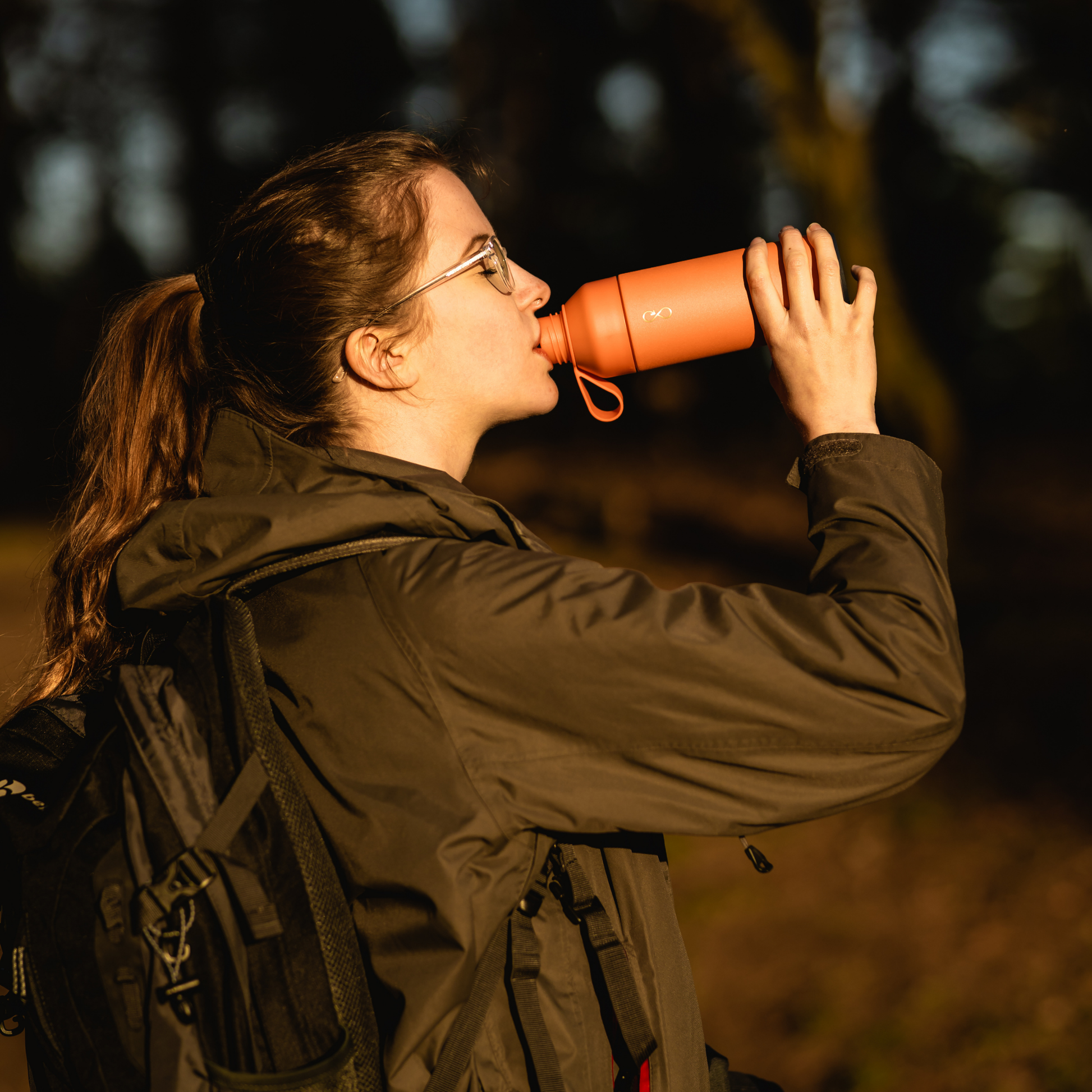 Ocean Bottle Original 500ml Sun Orange Insulated Water Bottle Insulated Water Bottle