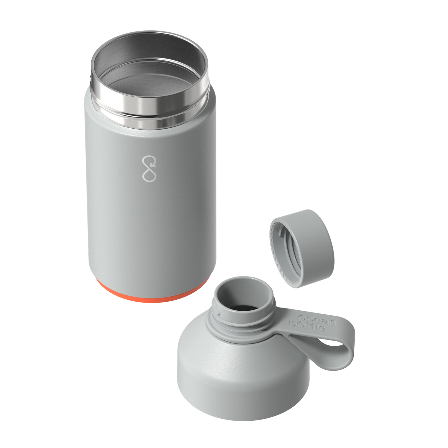 Ocean Bottle Original 750ml Rock Grey Insulated Water Bottle Insulated Water Bottle