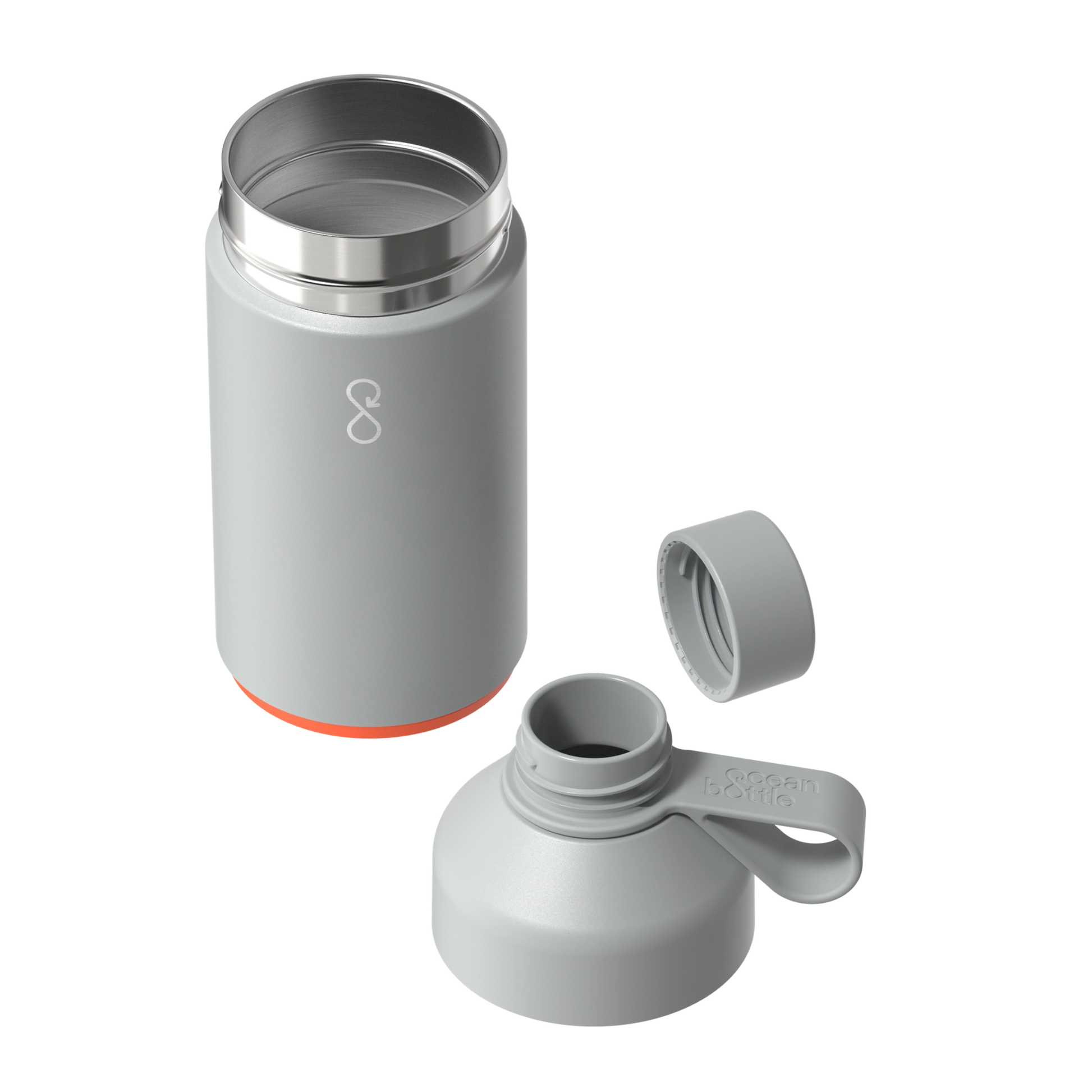 Ocean Bottle Original 750ml Rock Grey Insulated Water Bottle Insulated Water Bottle