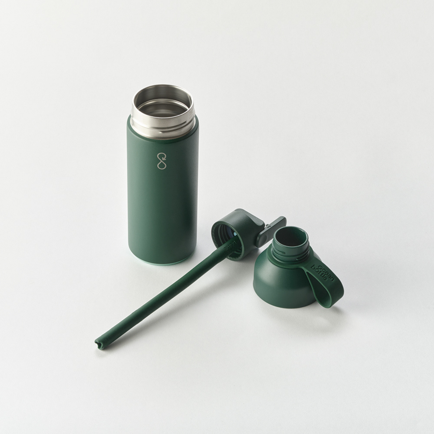 Ocean Bottle Original Go 500ml Forest Green Insulated Water Bottle Insulated Water Bottle
