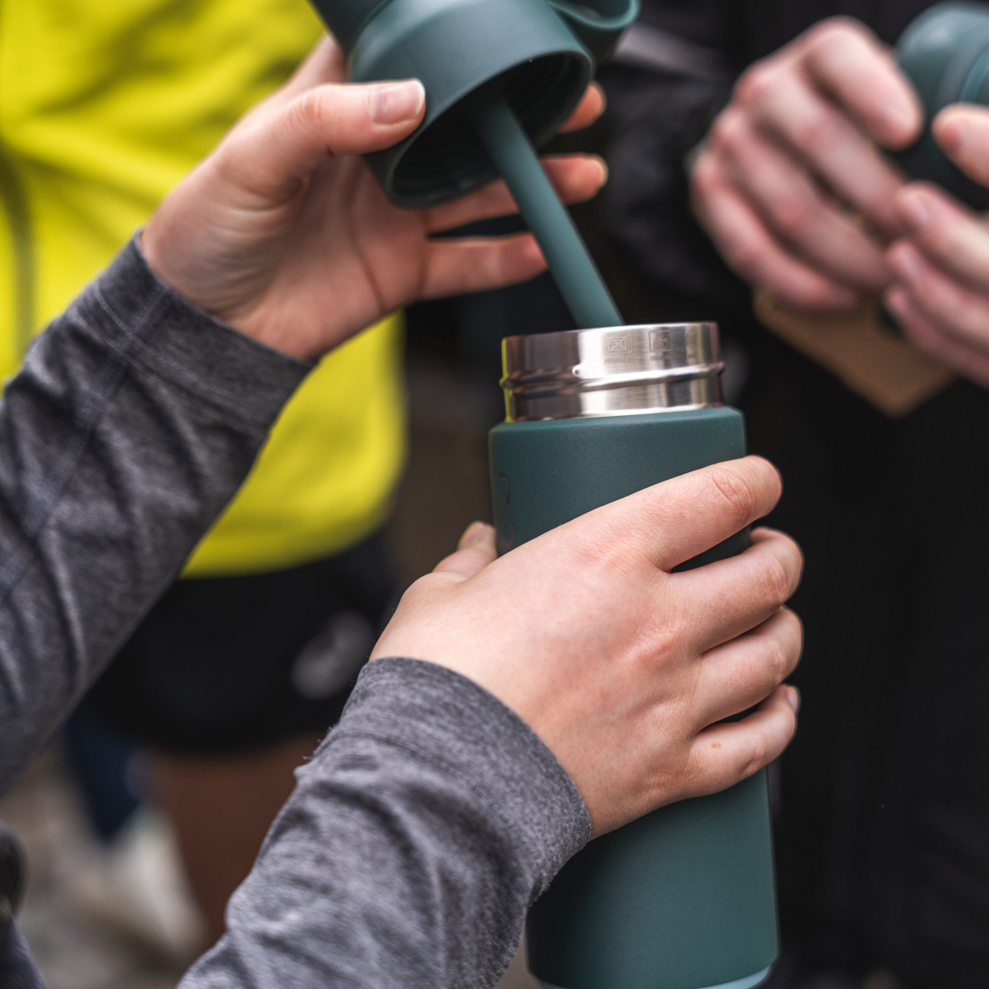 Ocean Bottle Original Go 500ml Forest Green Insulated Water Bottle Insulated Water Bottle