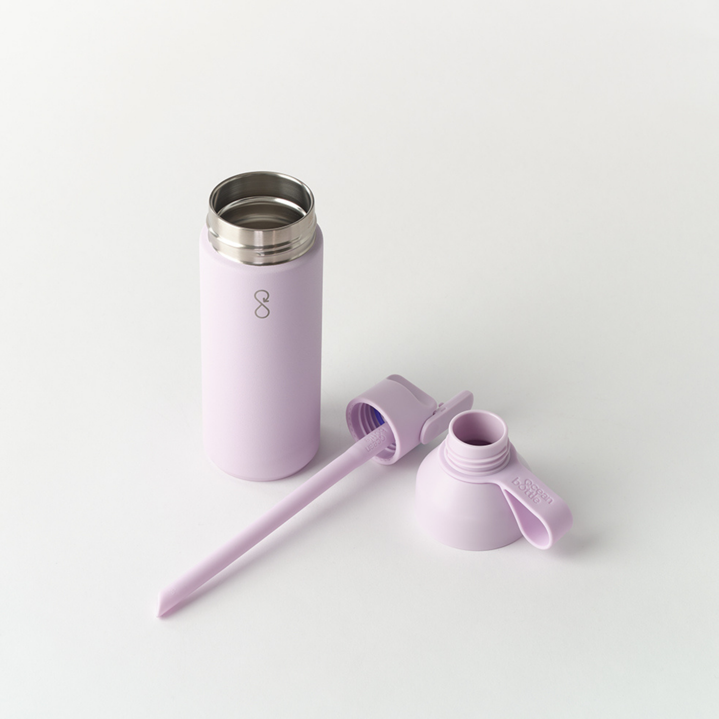 Ocean Bottle Original Go 500ml Lavender Haze Insulated Water Bottle Insulated Water Bottle