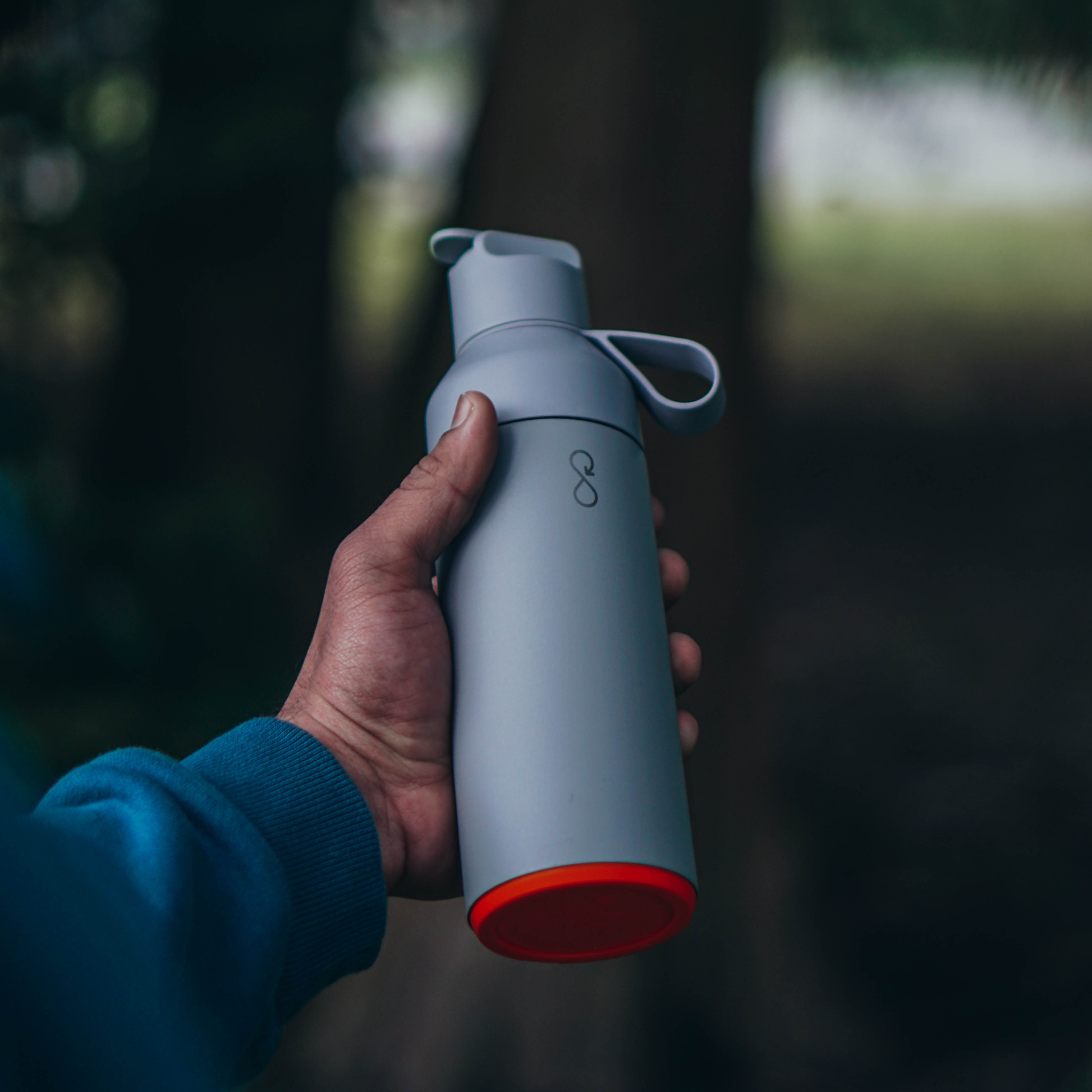 Ocean Bottle Original Go 500ml Rock Grey Insulated Water Bottle Insulated Water Bottle