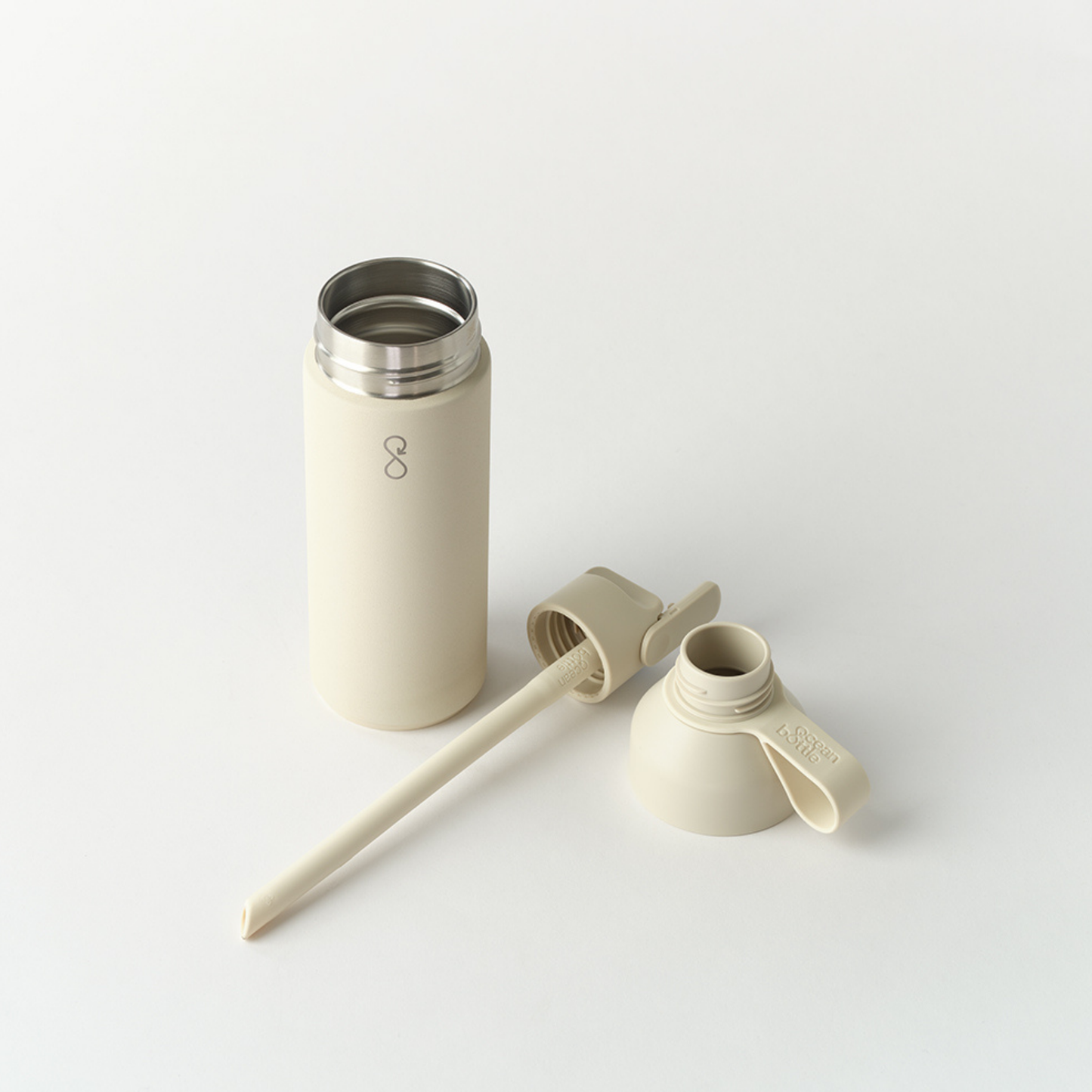 Ocean Bottle Original Go 500ml Sand Stone Insulated Water Bottle Insulated Water Bottle