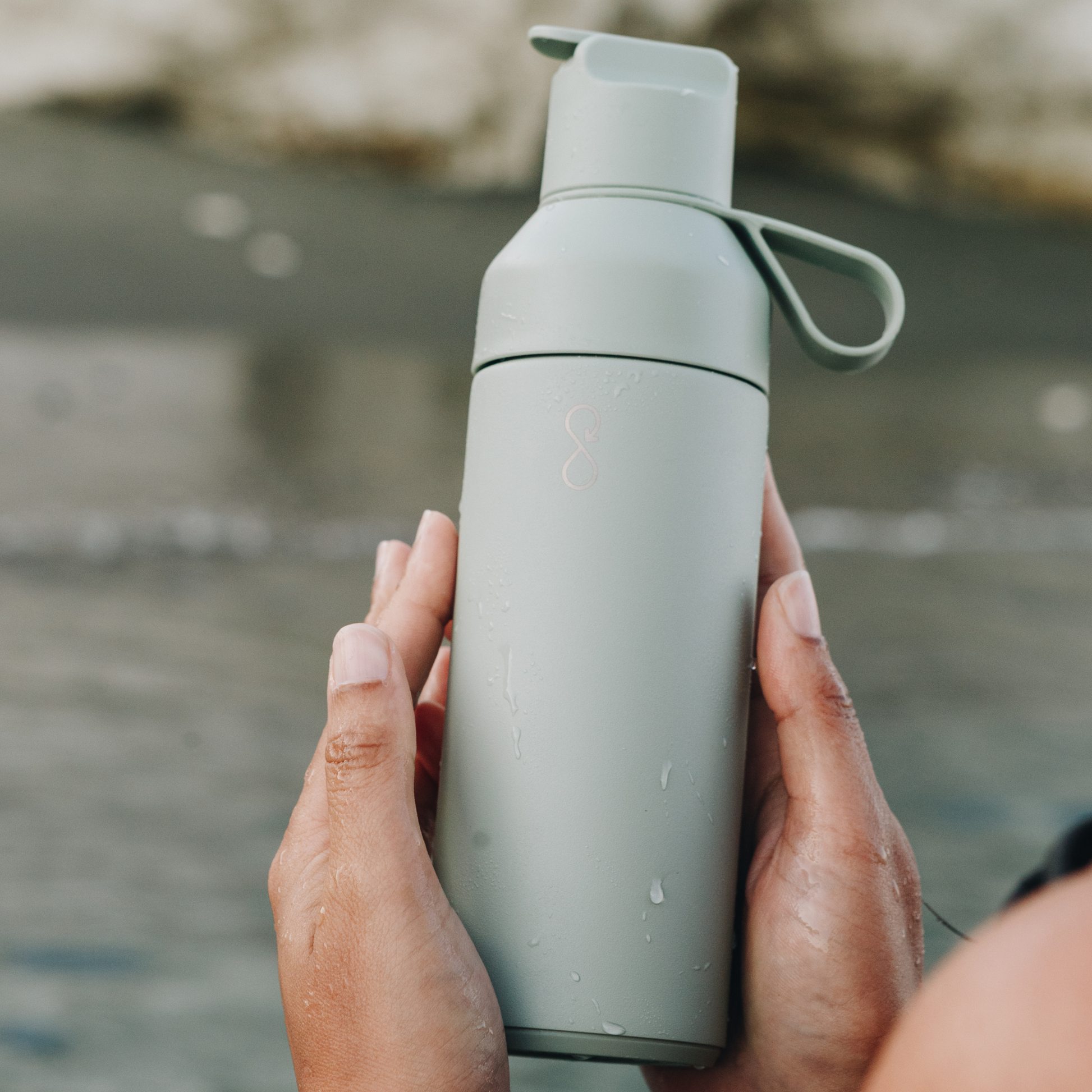 Ocean Bottle Original Go 500ml Shale Green Insulated Water Bottle Insulated Water Bottle