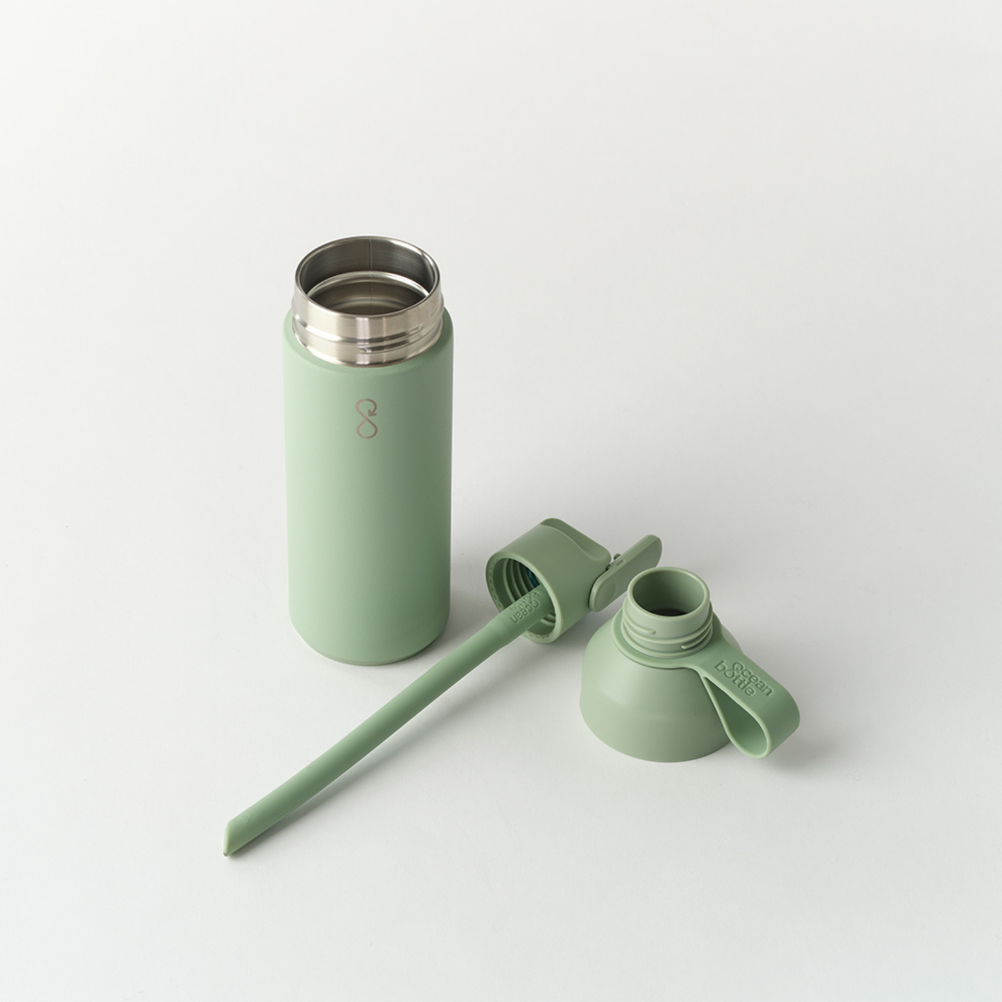 Ocean Bottle Original Go 500ml Shale Green Insulated Water Bottle Insulated Water Bottle