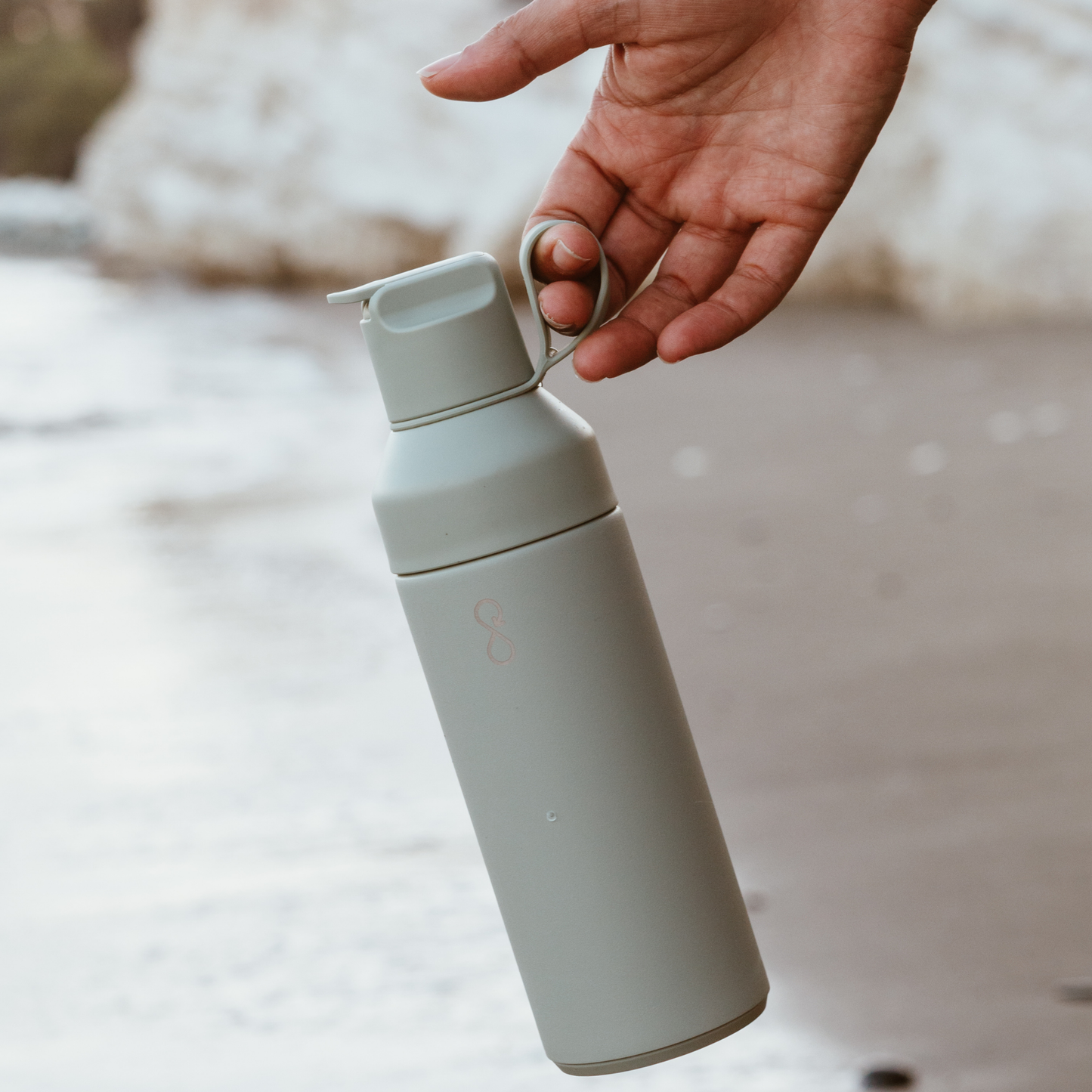 Ocean Bottle Original Go 500ml Shale Green Insulated Water Bottle Insulated Water Bottle