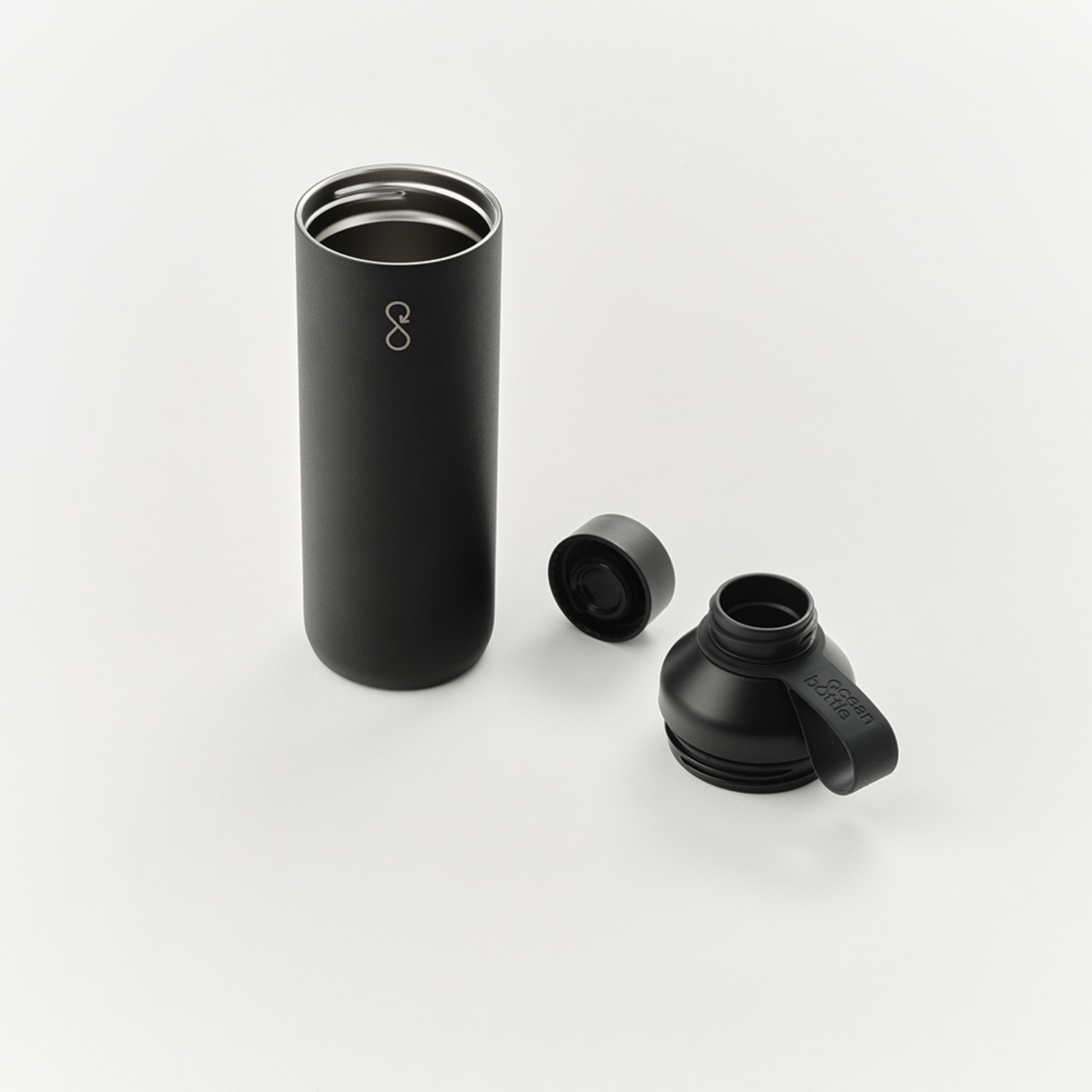 Ocean Bottle Peak 710ml Obsidian Black Insulated Water Bottle Insulated Water Bottle