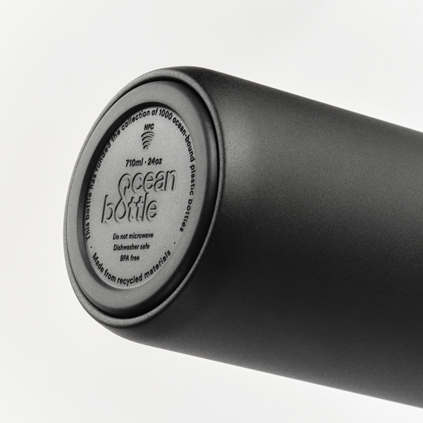 Ocean Bottle Peak 710ml Obsidian Black Insulated Water Bottle Insulated Water Bottle