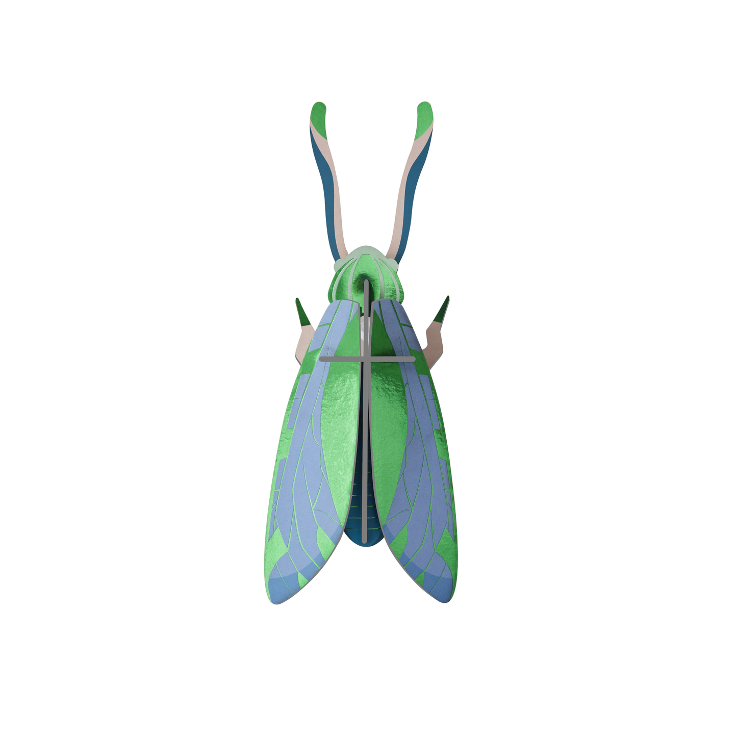 Studio Roof Wall Art Beetles (B6) Jade Grasshopper