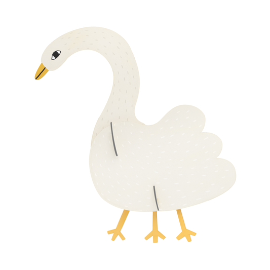 Studio Roof Wall Art Donna Wilson Creatures (A4) Greta Goose