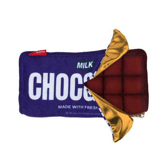 Suck UK Zip Case Chocolate Bar