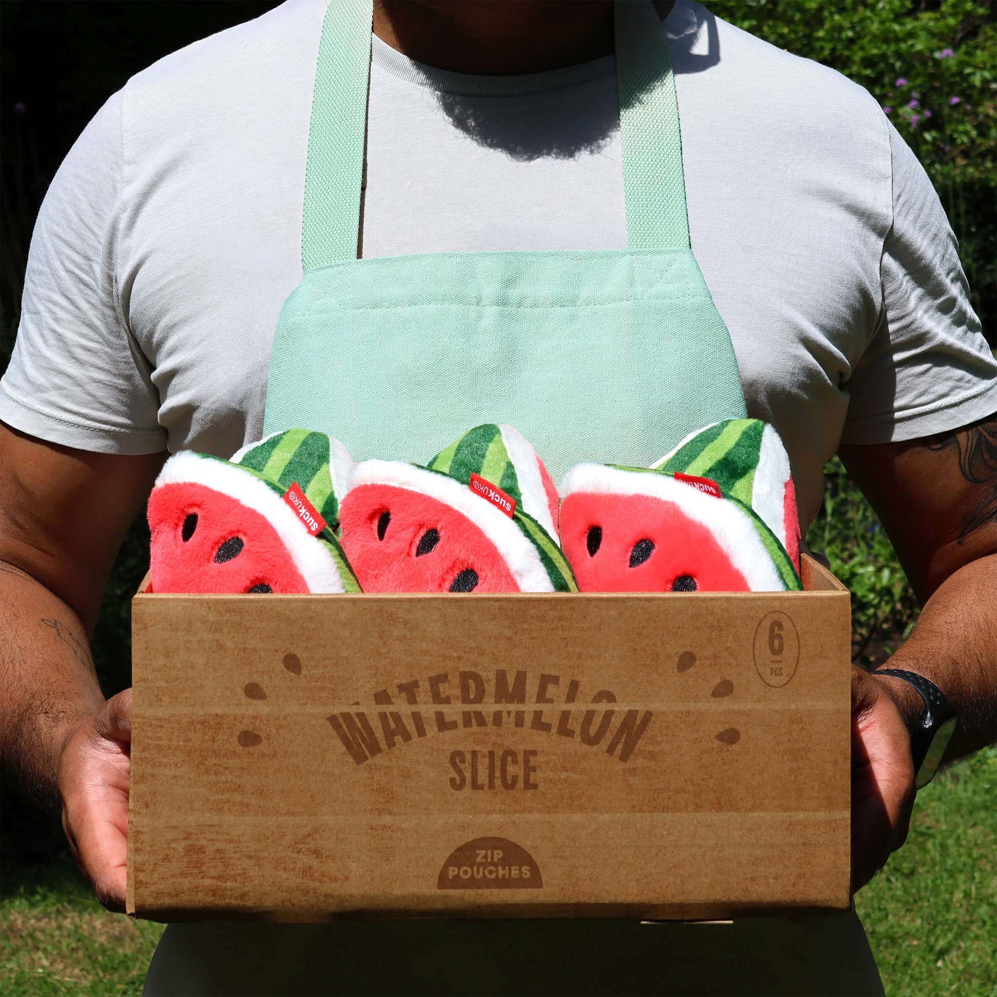 Suck UK Zip Case Watermelon