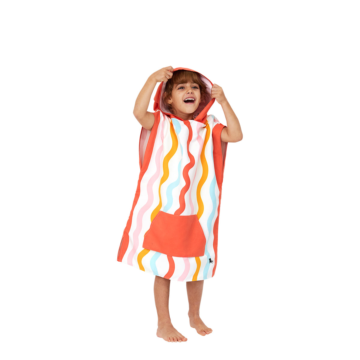 Poncho Kids Collection Squiggle Face