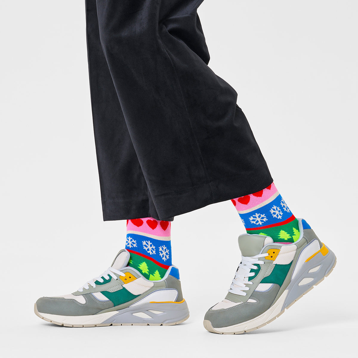 Christmas Stripe Sock (4300)