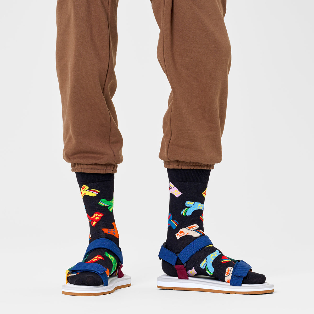 Elton John Disco Shoes Sock (000666)