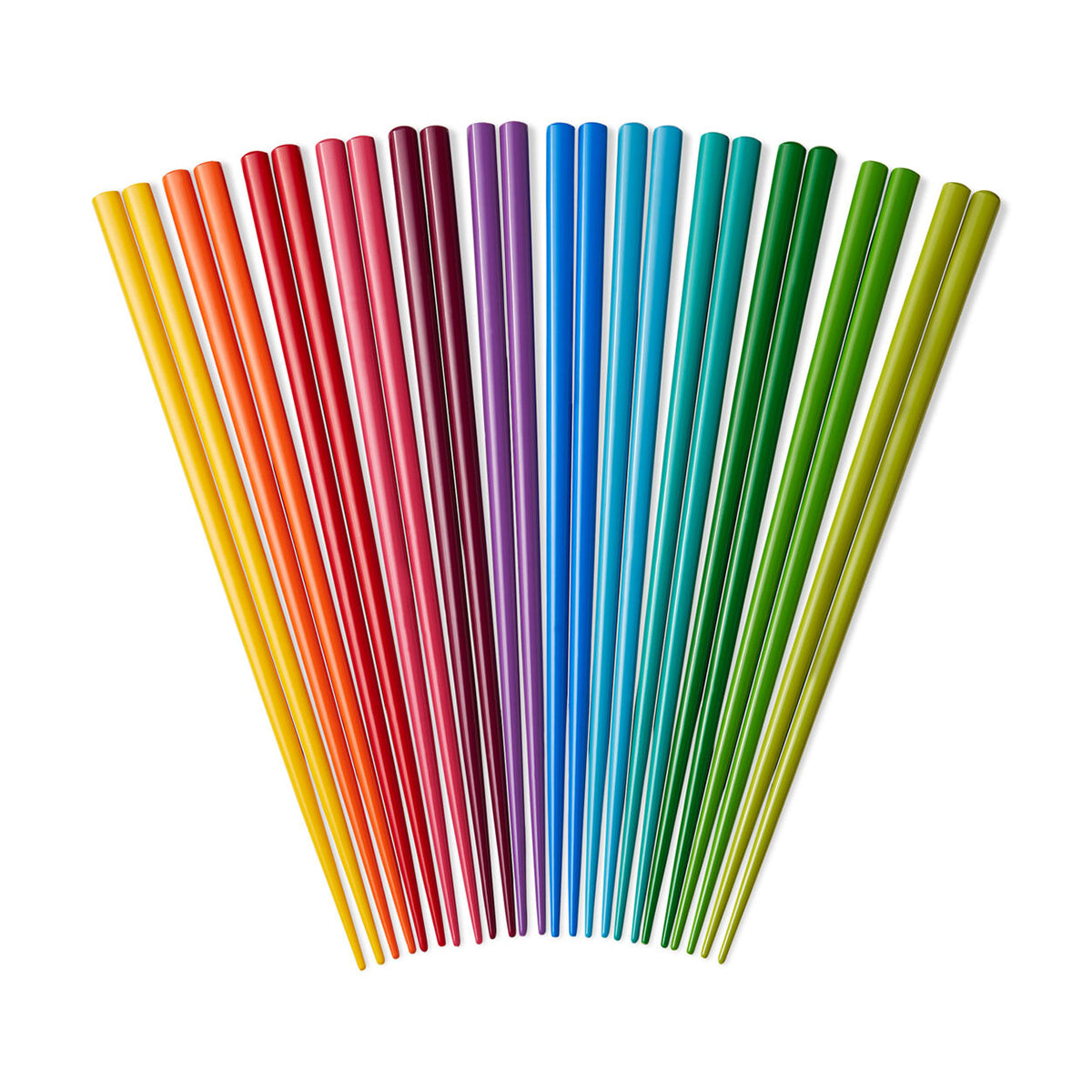 MoMA Rainbow Chopsticks (set of 12 pairs)