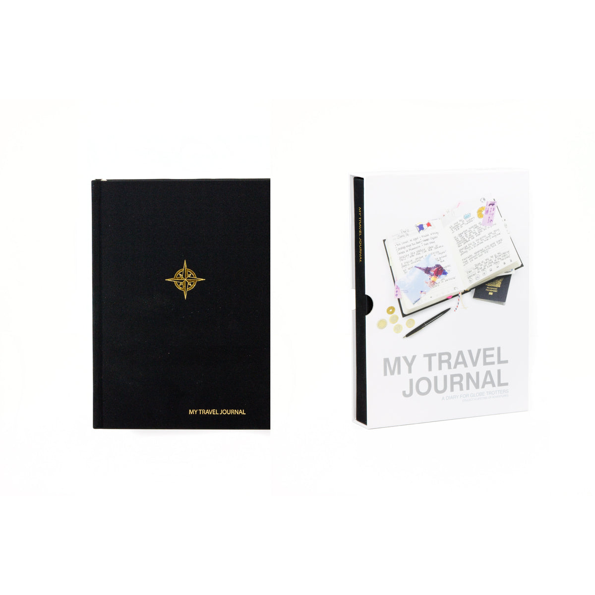 My Travel Journal Black